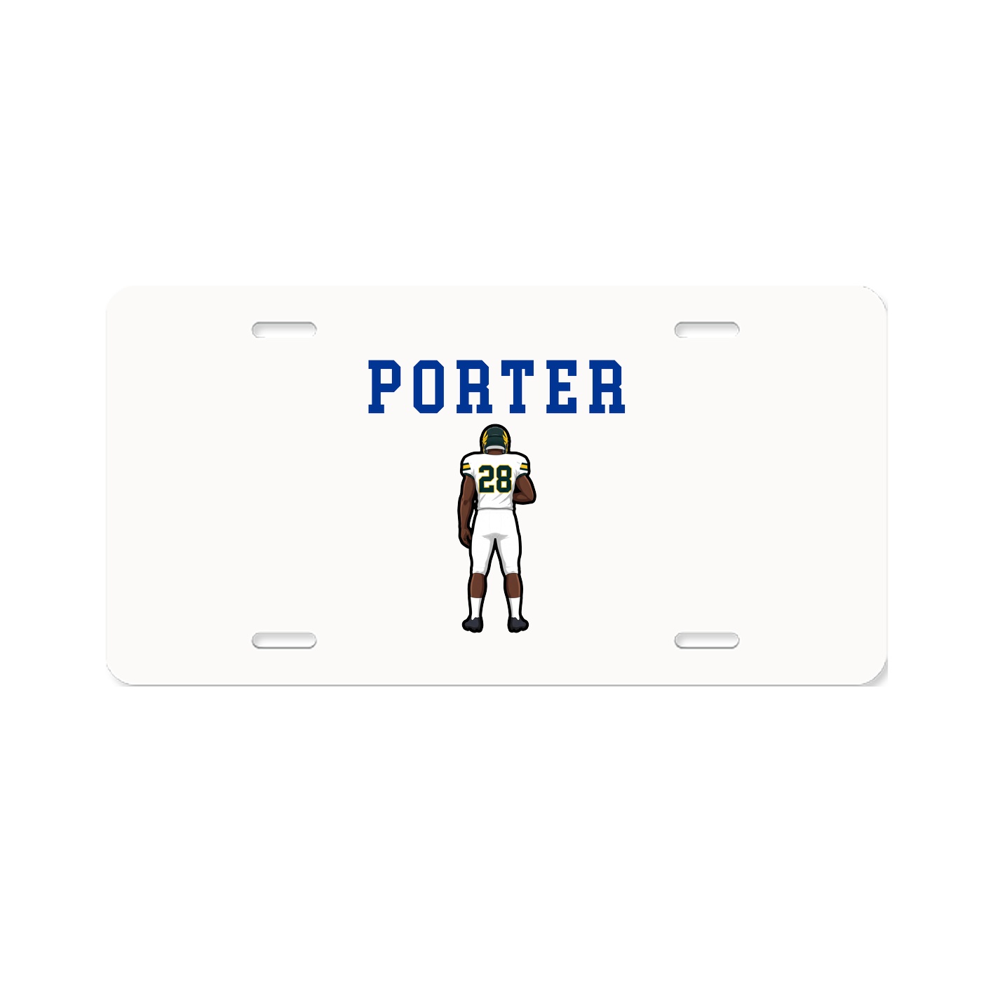 License Plate — Shirsey in Classic