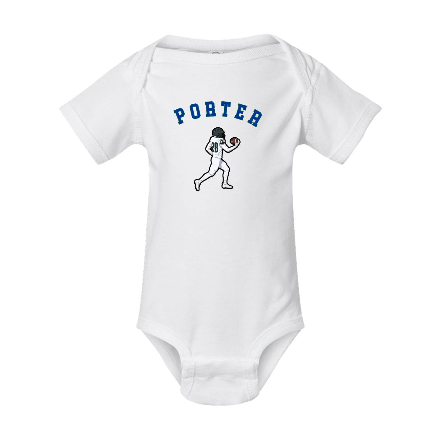 Baby Onesie — Shirsey Arch in White