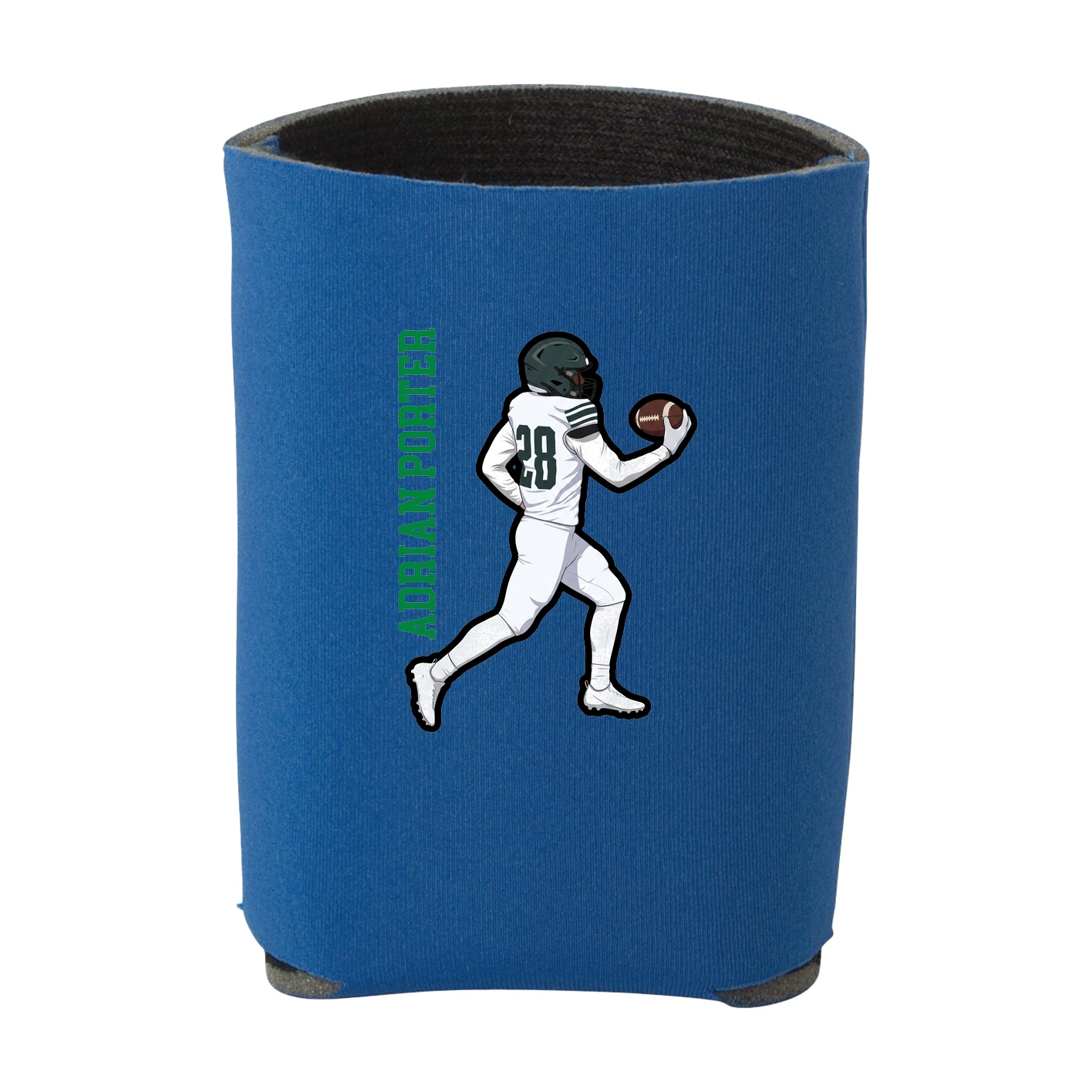 Can Holder — Name Vertical in Royal