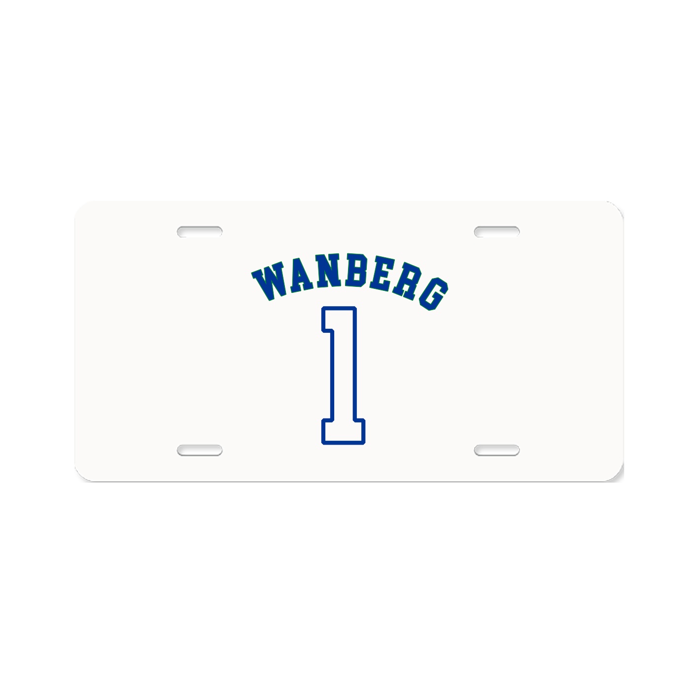 License Plate — Shirsey Arch in Classic