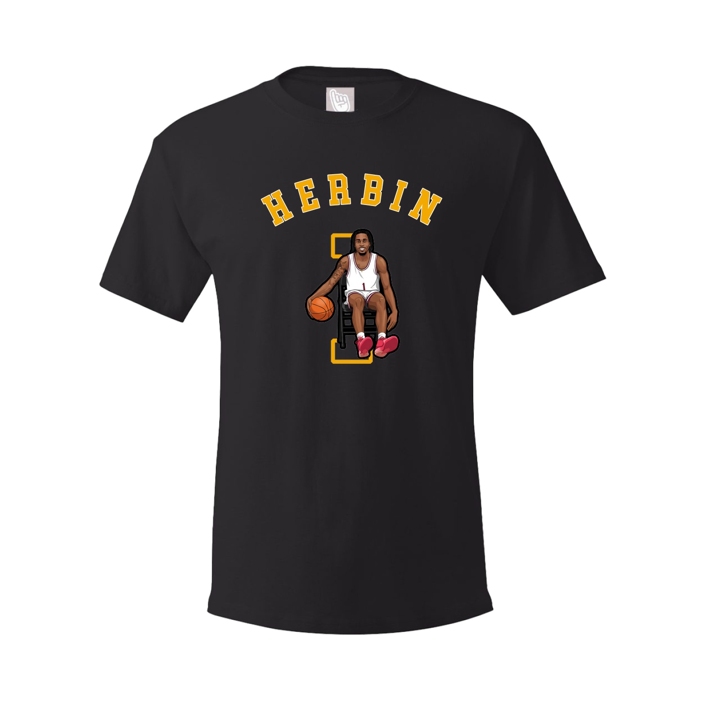 Youth Tee — Shirsey Arch in Black