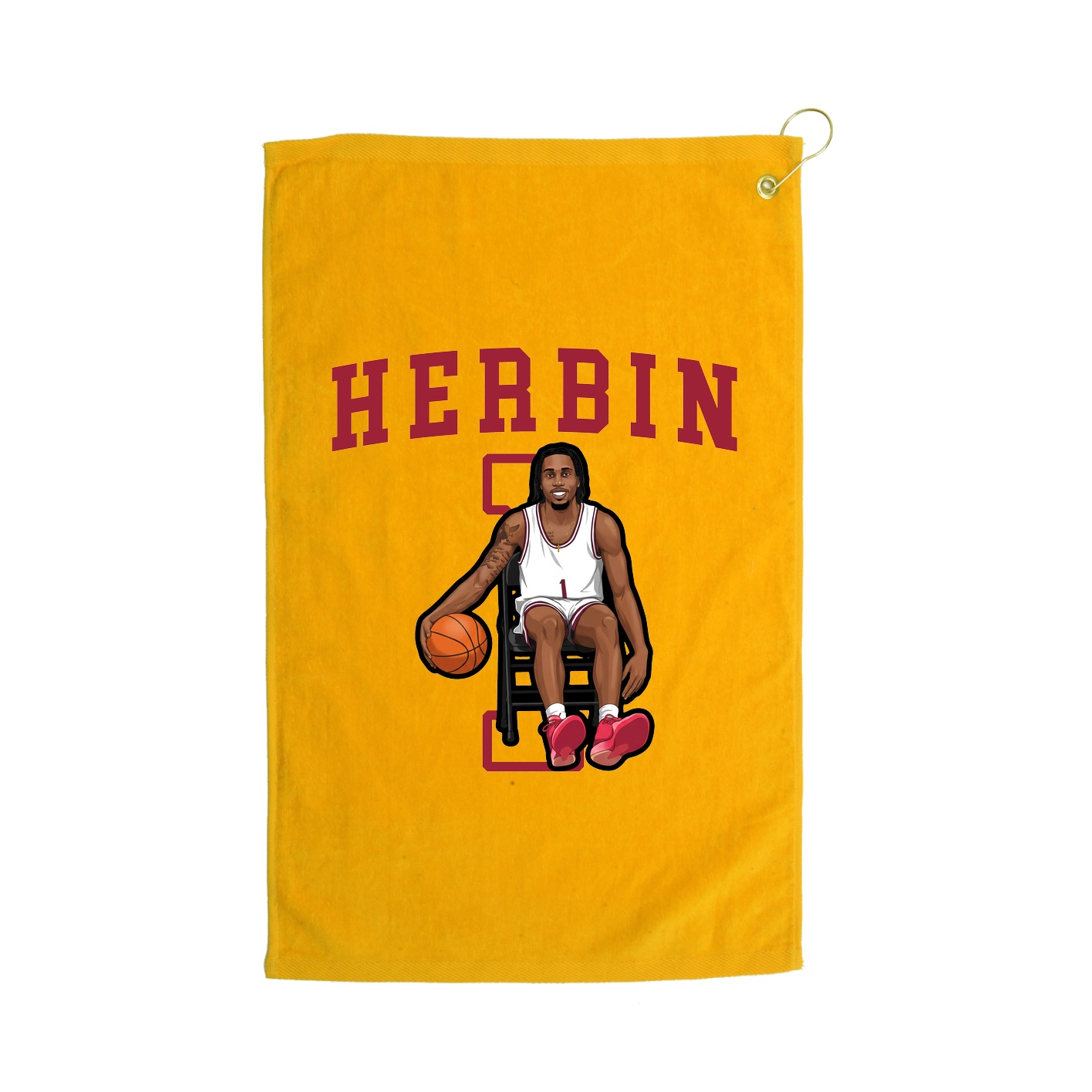Golf Towel — Shirsey in Gold