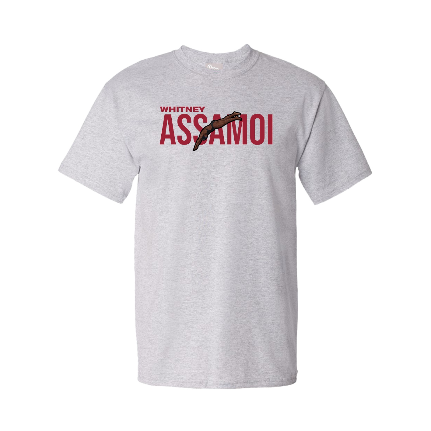 Youth Tee — Player Name in Grey