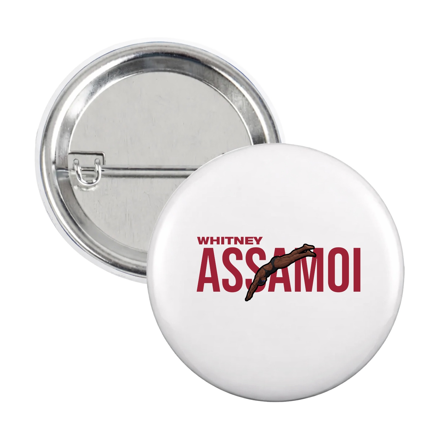 Game Day Button — Player Name in White