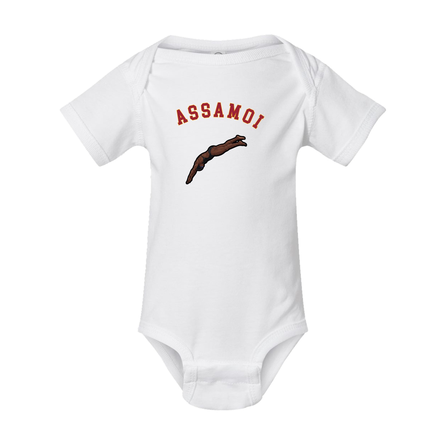 Baby Onesie — Shirsey Arch in White