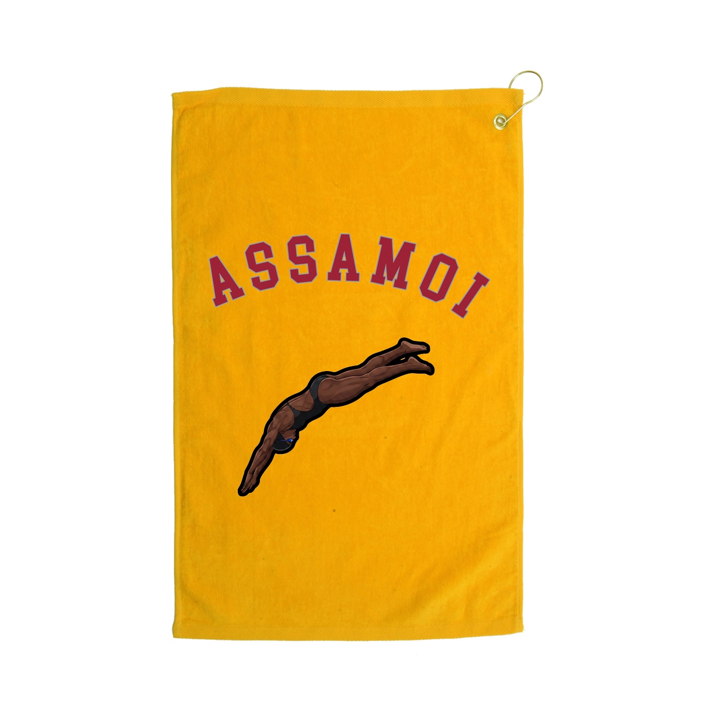 Golf Towel — Shirsey Arch in Gold