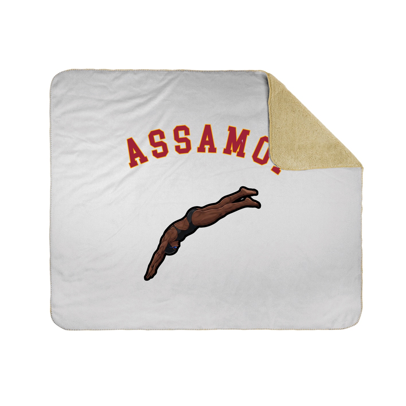 Throw Blanket — Shirsey Arch in White