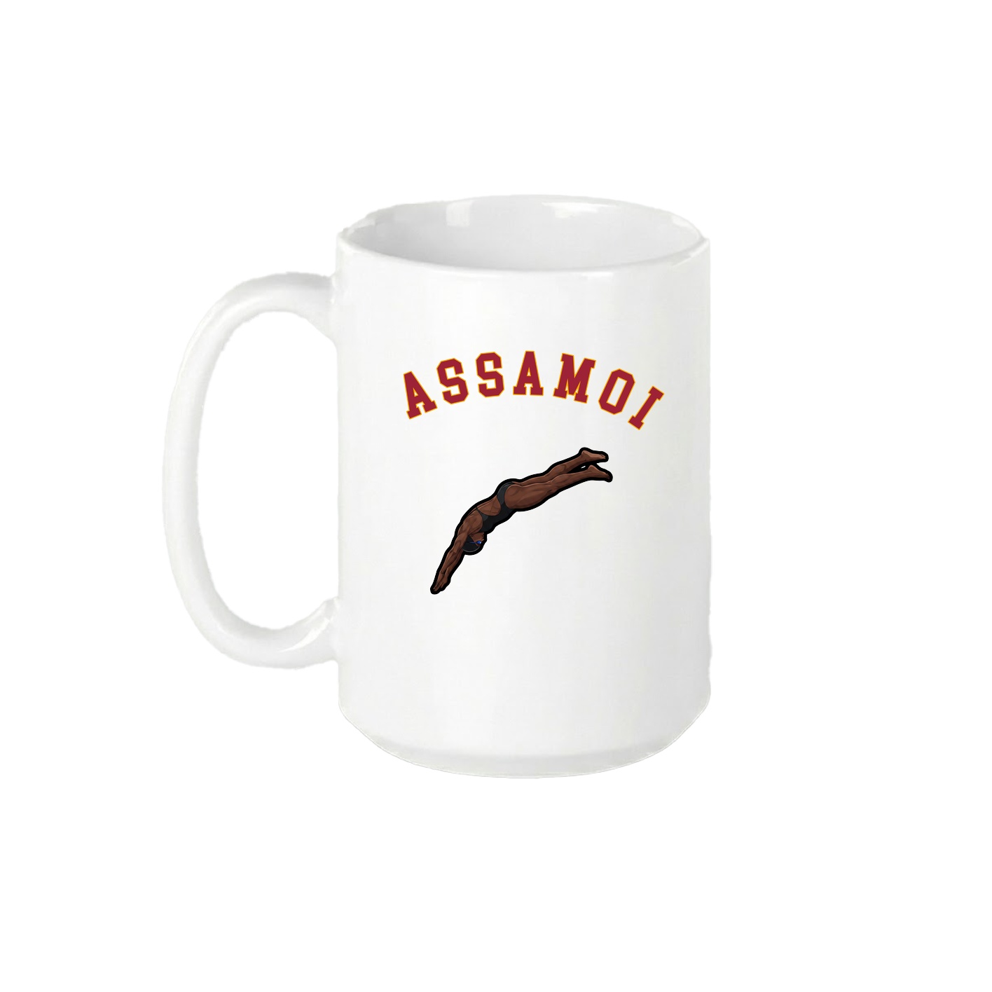 15oz Coffee Mug — Shirsey Arch in White