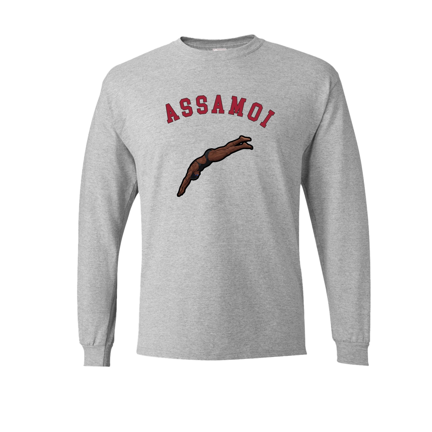 Long Sleeve Tee — Shirsey Arch in Grey