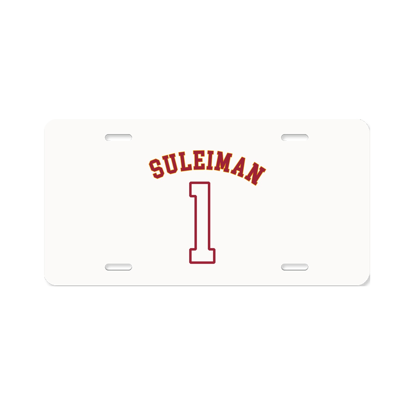 License Plate — Shirsey Arch in Classic