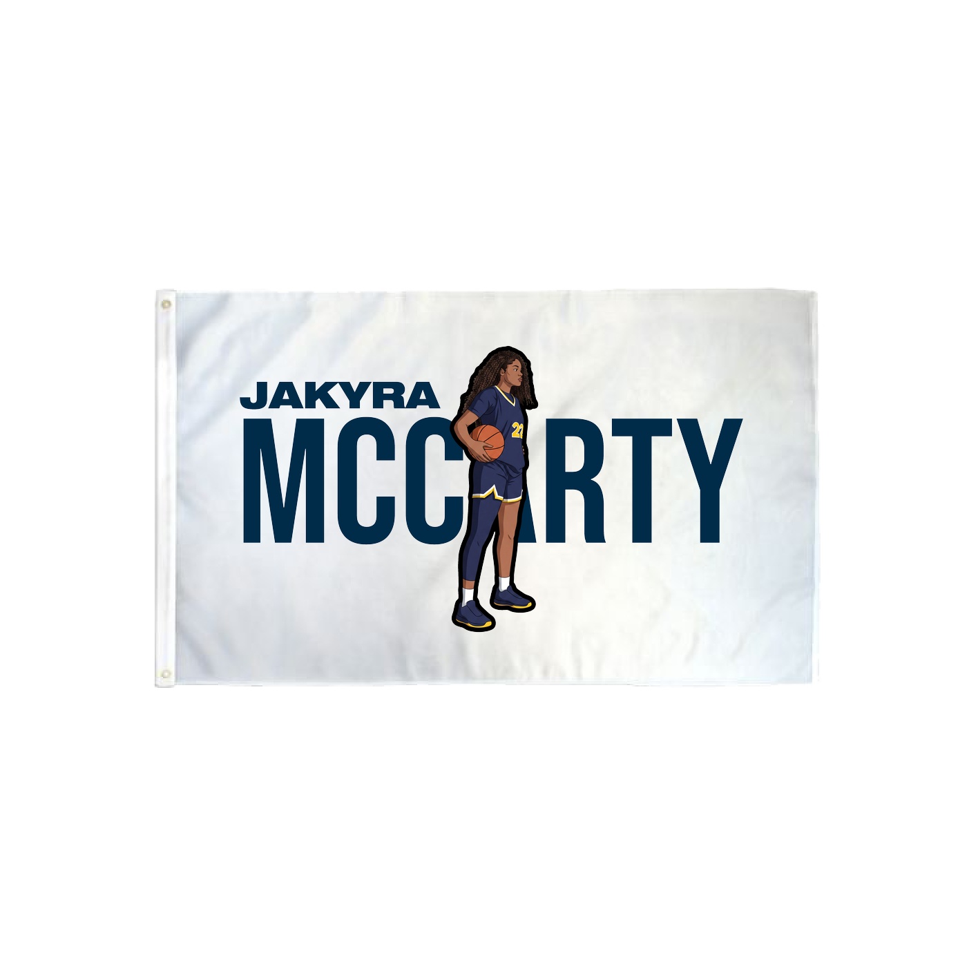 3x5 Flag — Player Name in Classic