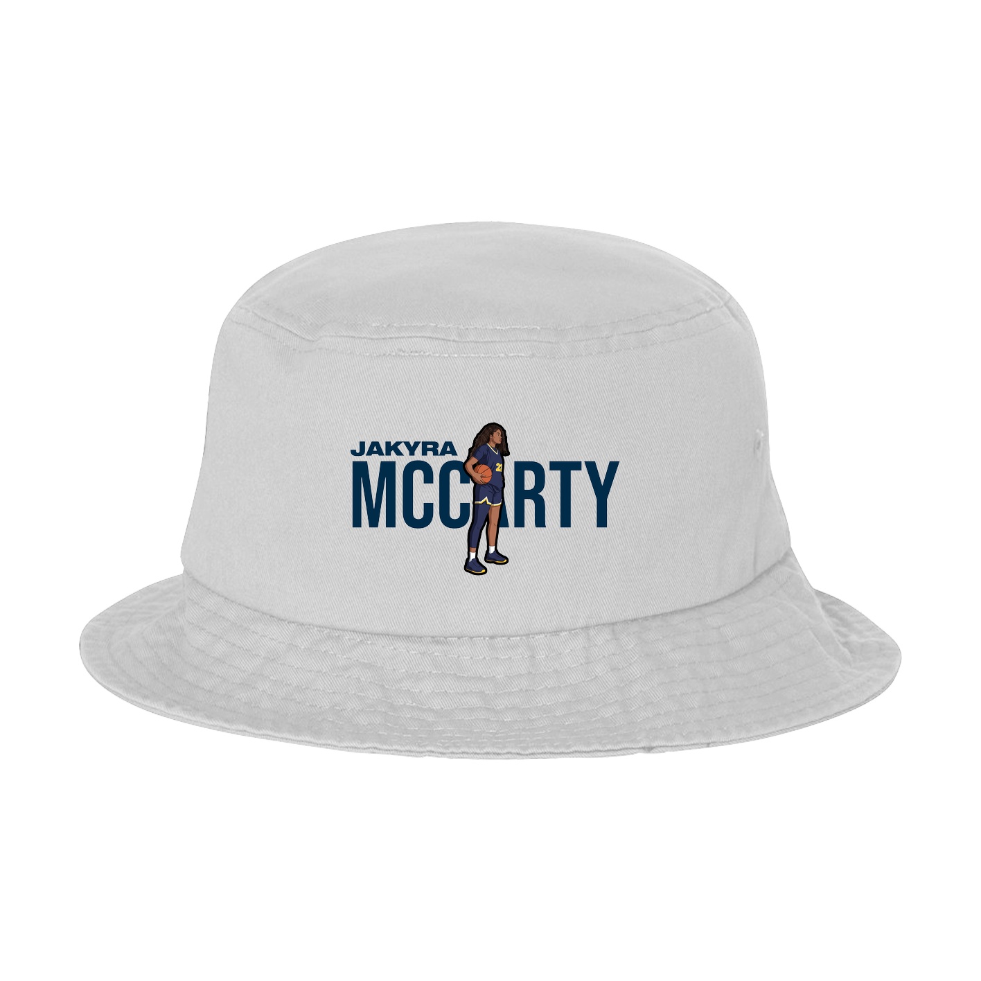 Bucket Cap — Player Name in White