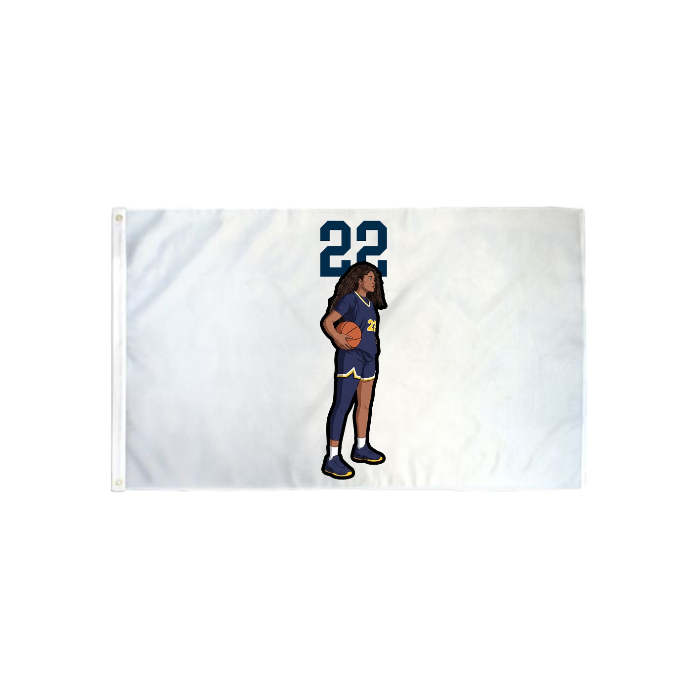 3x5 Flag — Number Top in Classic