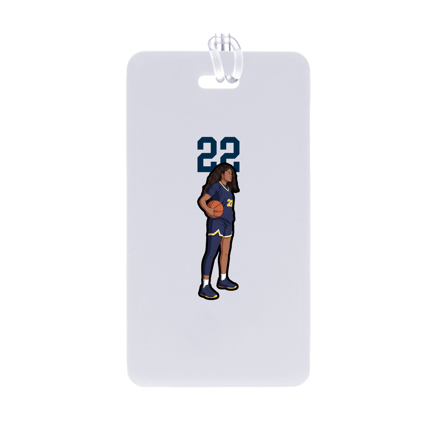 Bag Tag — Number Top in Classic