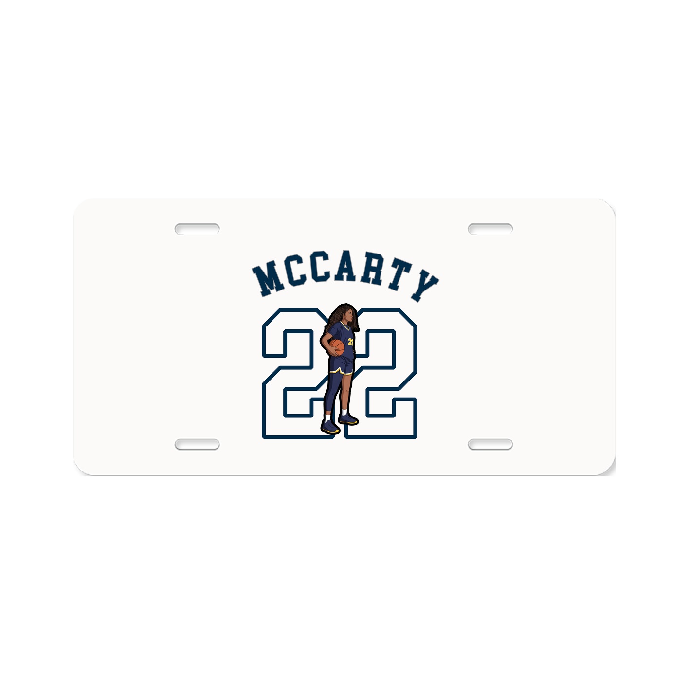 License Plate — Shirsey Arch in Classic