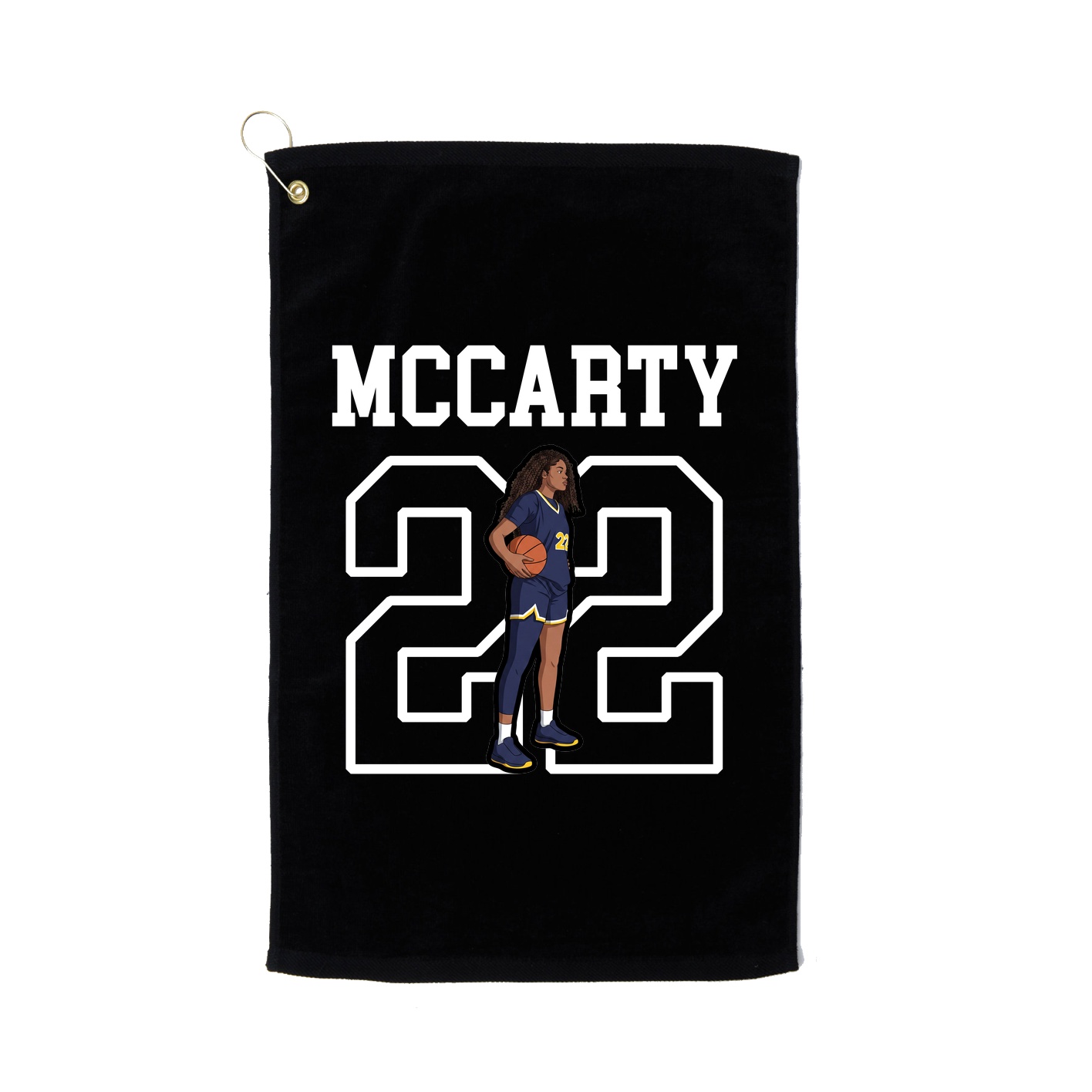 Golf Towel — Shirsey in Black