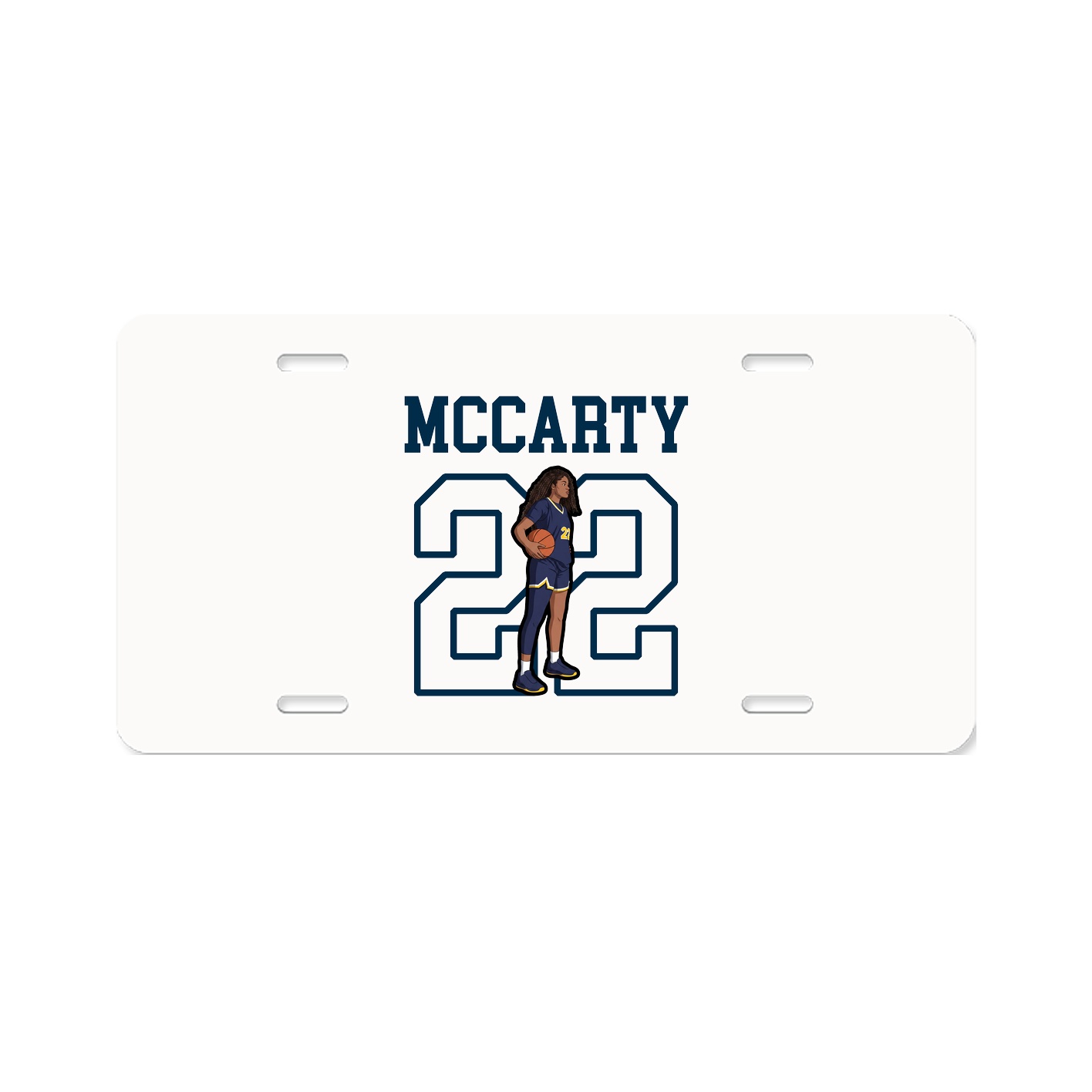 License Plate — Shirsey in Classic