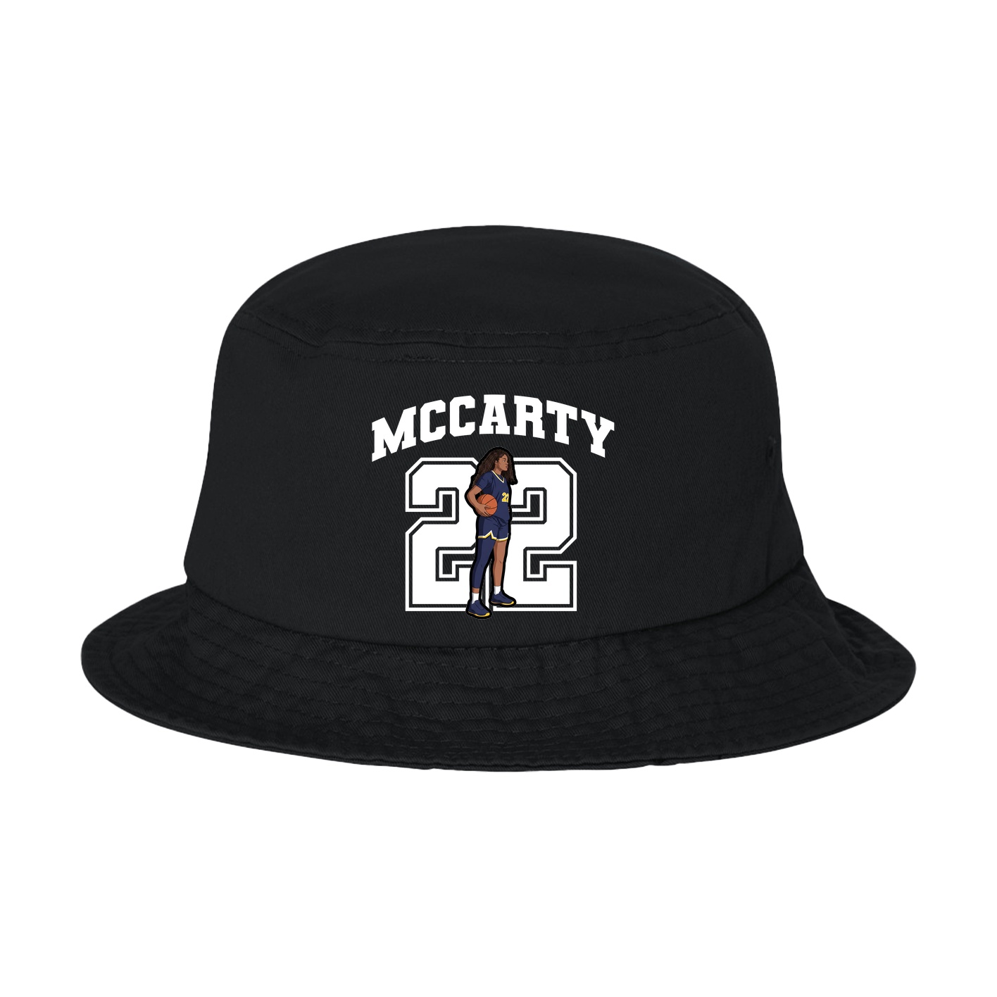 Bucket Cap — Number in Black