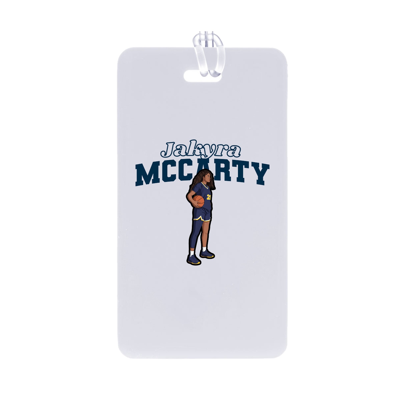 Bag Tag — Name Arch in Classic