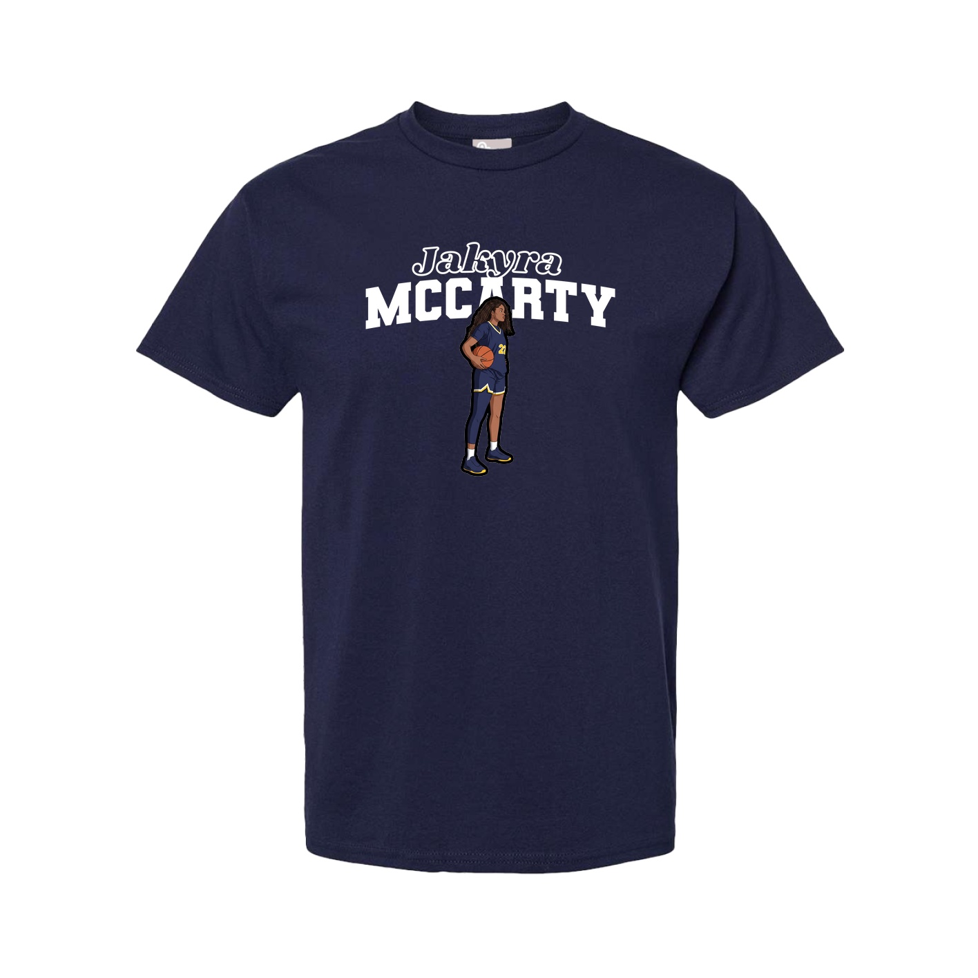 Tee — Name Arch in Navy