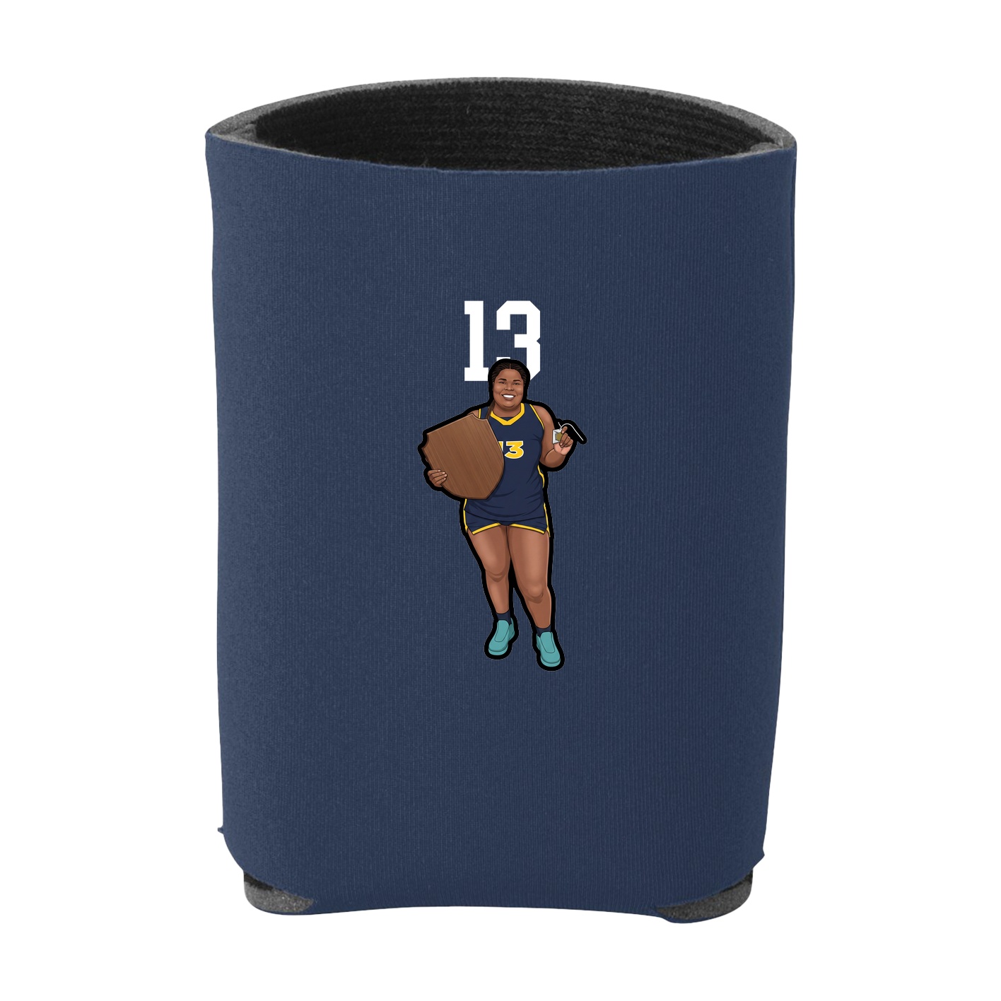 Can Holder — Number Top in Navy