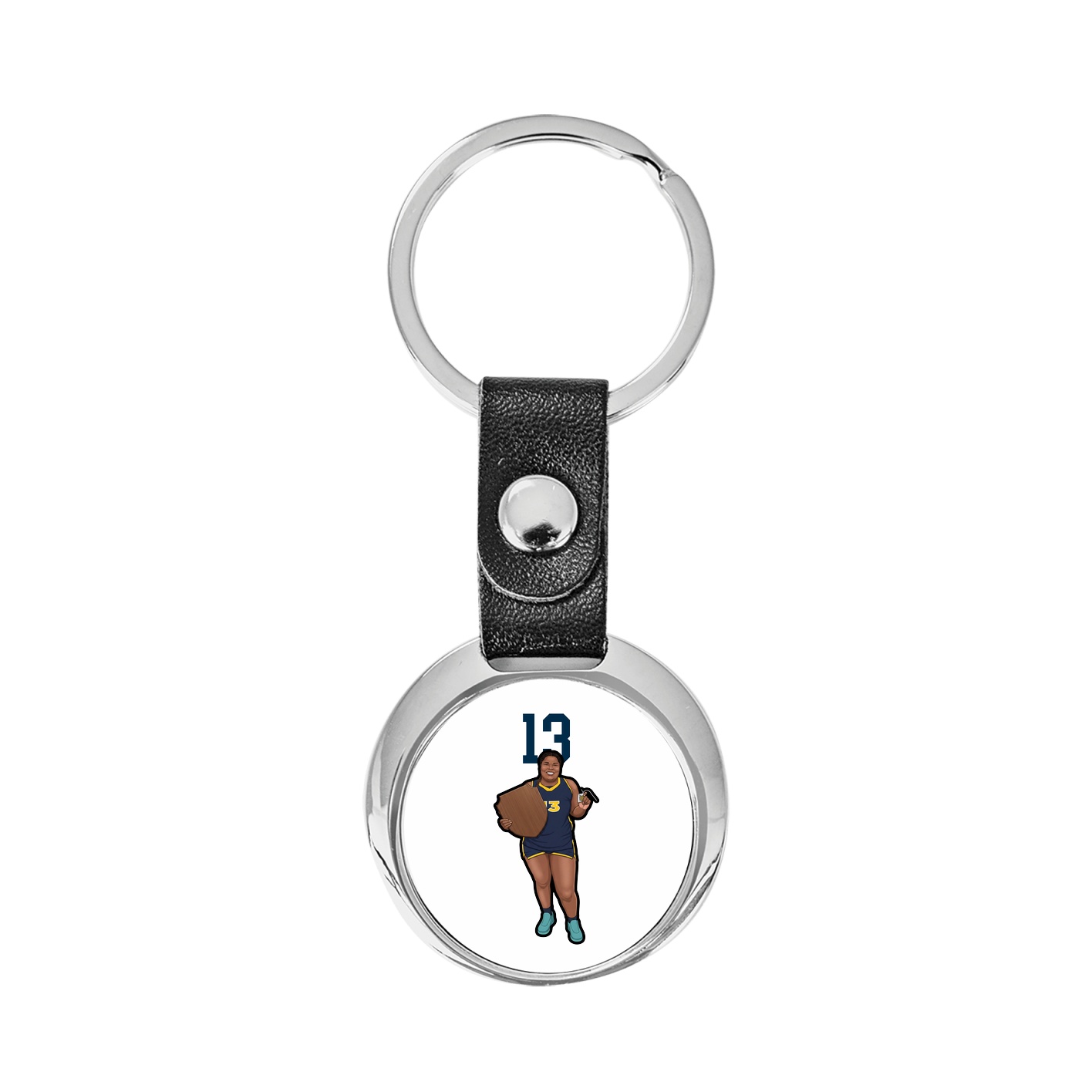 Key Chain — Number Top in Classic