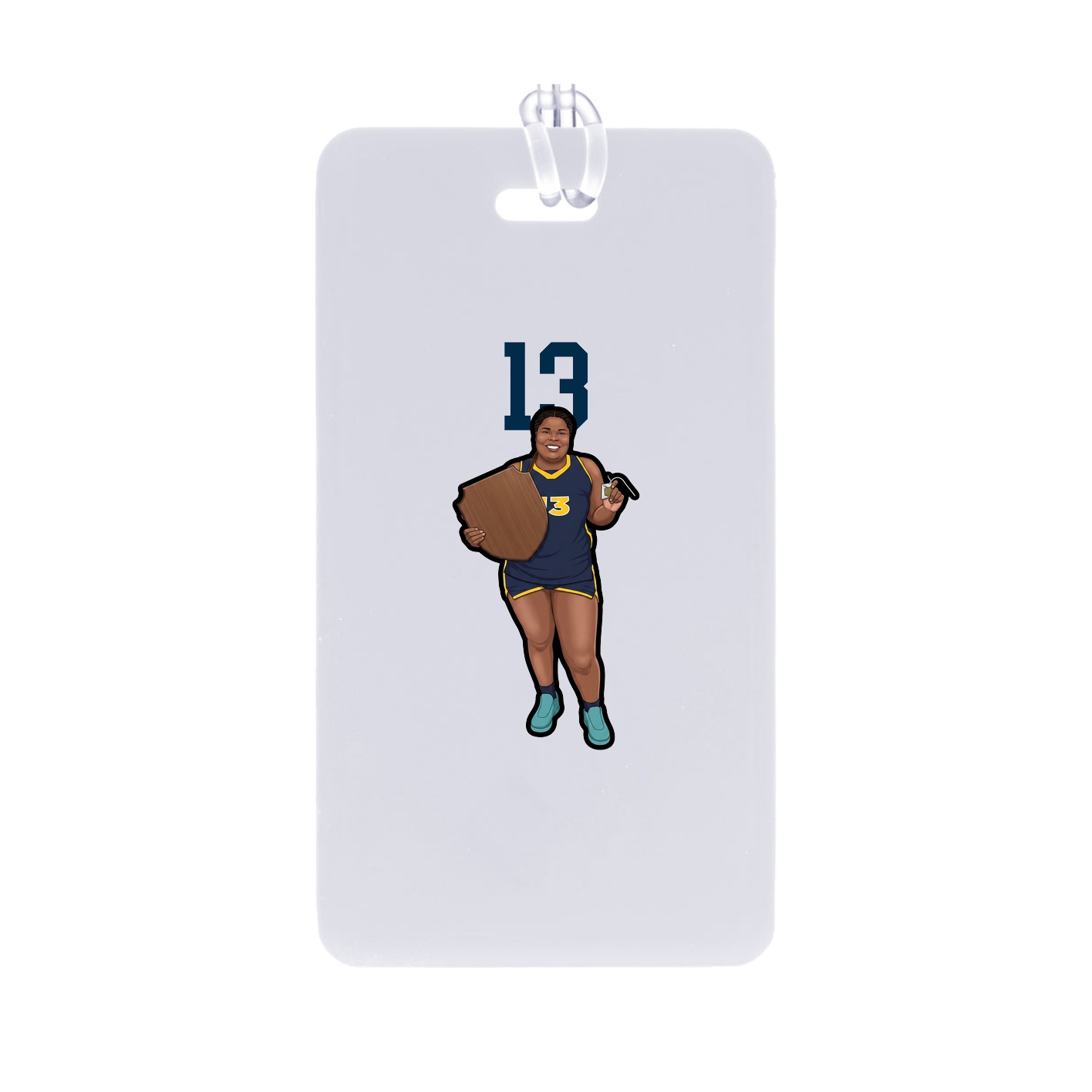 Bag Tag — Number Top in Classic