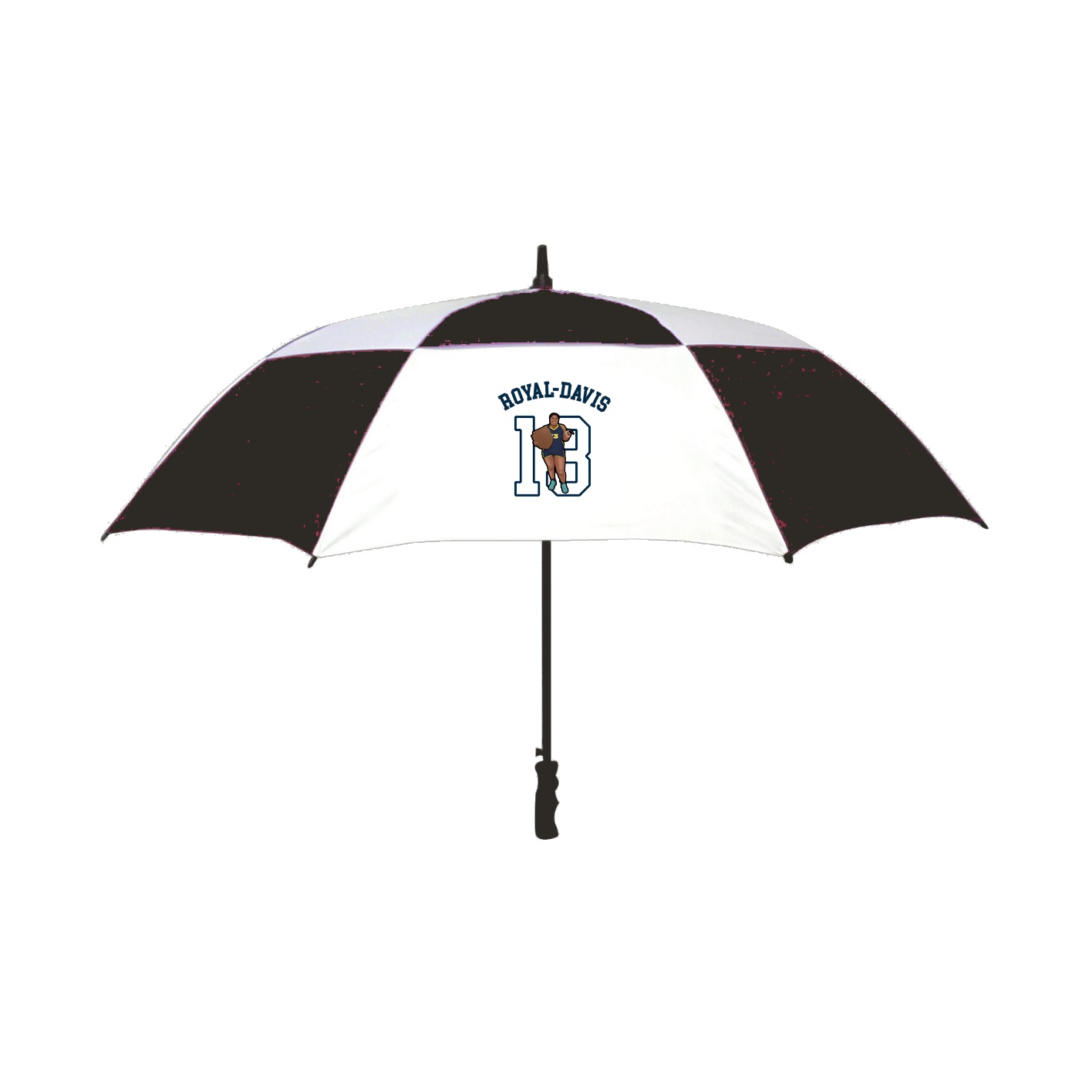 Golf Umbrella — Shirsey Arch in Black