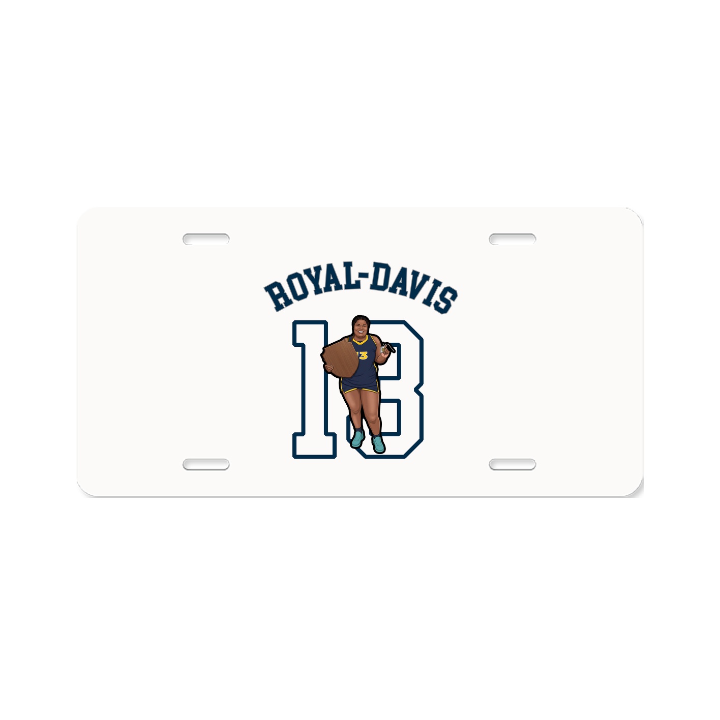 License Plate — Shirsey Arch in Classic