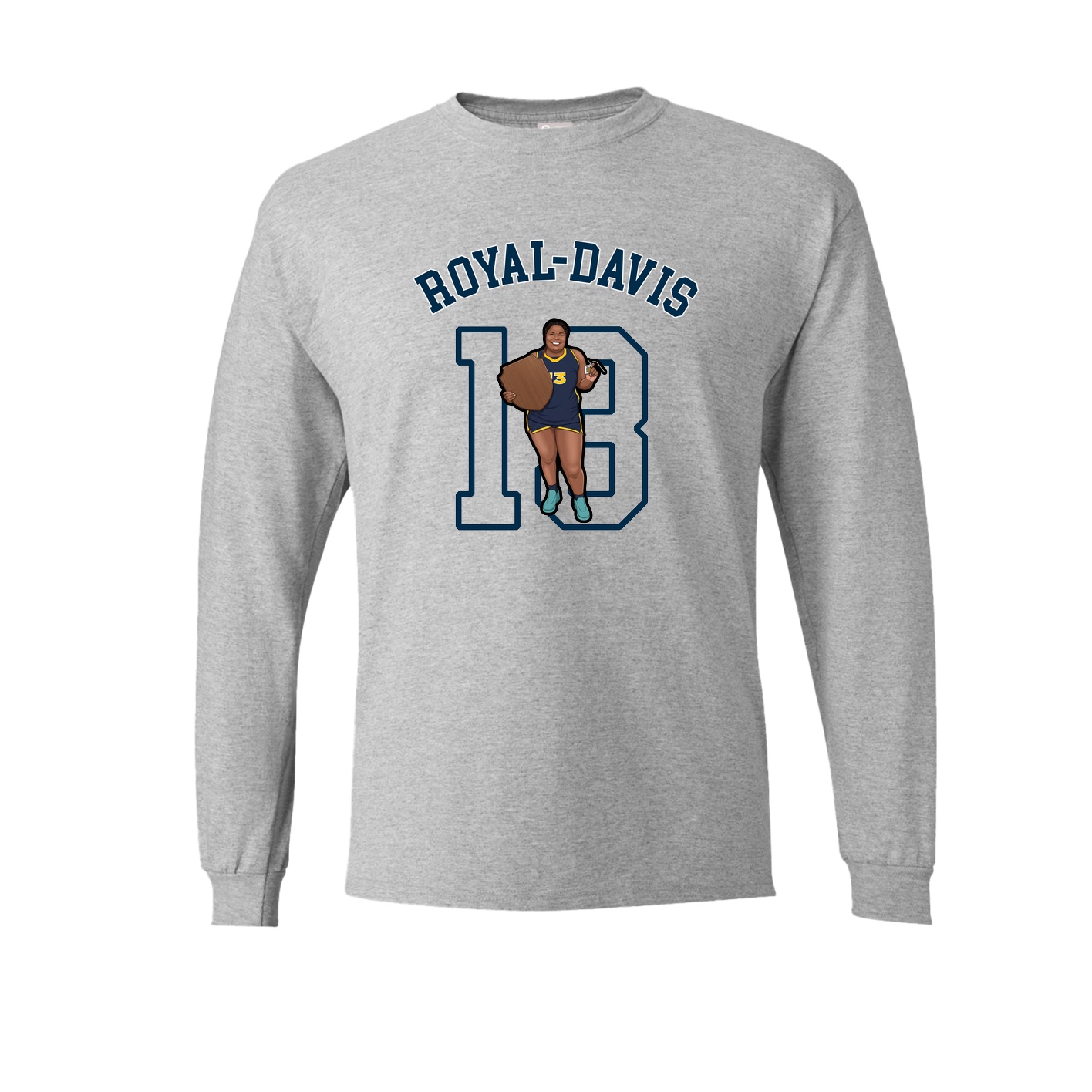 Long Sleeve Tee — Shirsey Arch in Grey