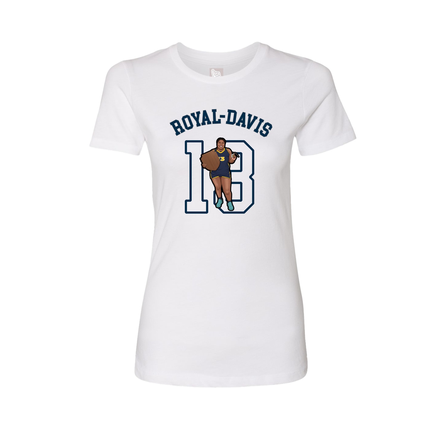 Womens Tee — Shirsey Arch in White