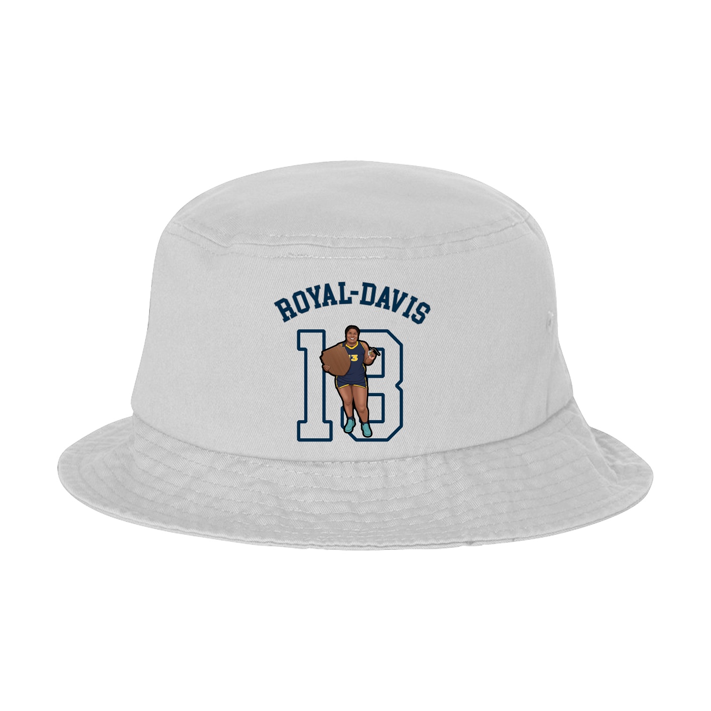 Bucket Cap — Shirsey Arch in White