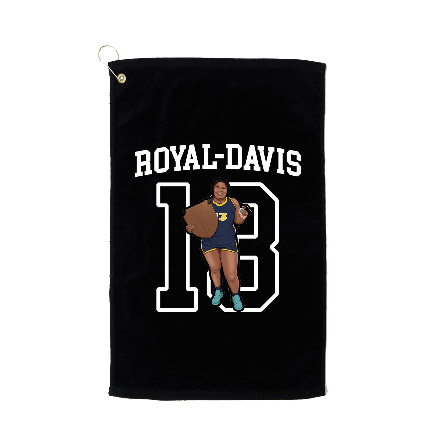 Golf Towel — Shirsey in Black