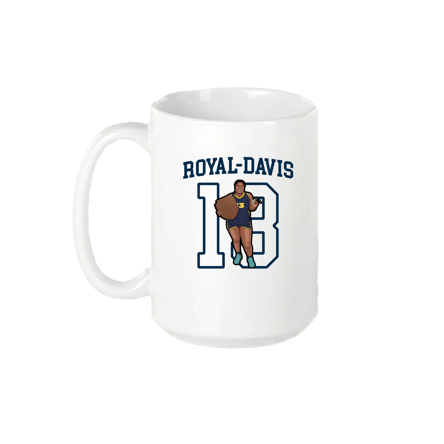 15oz Coffee Mug — Shirsey in White