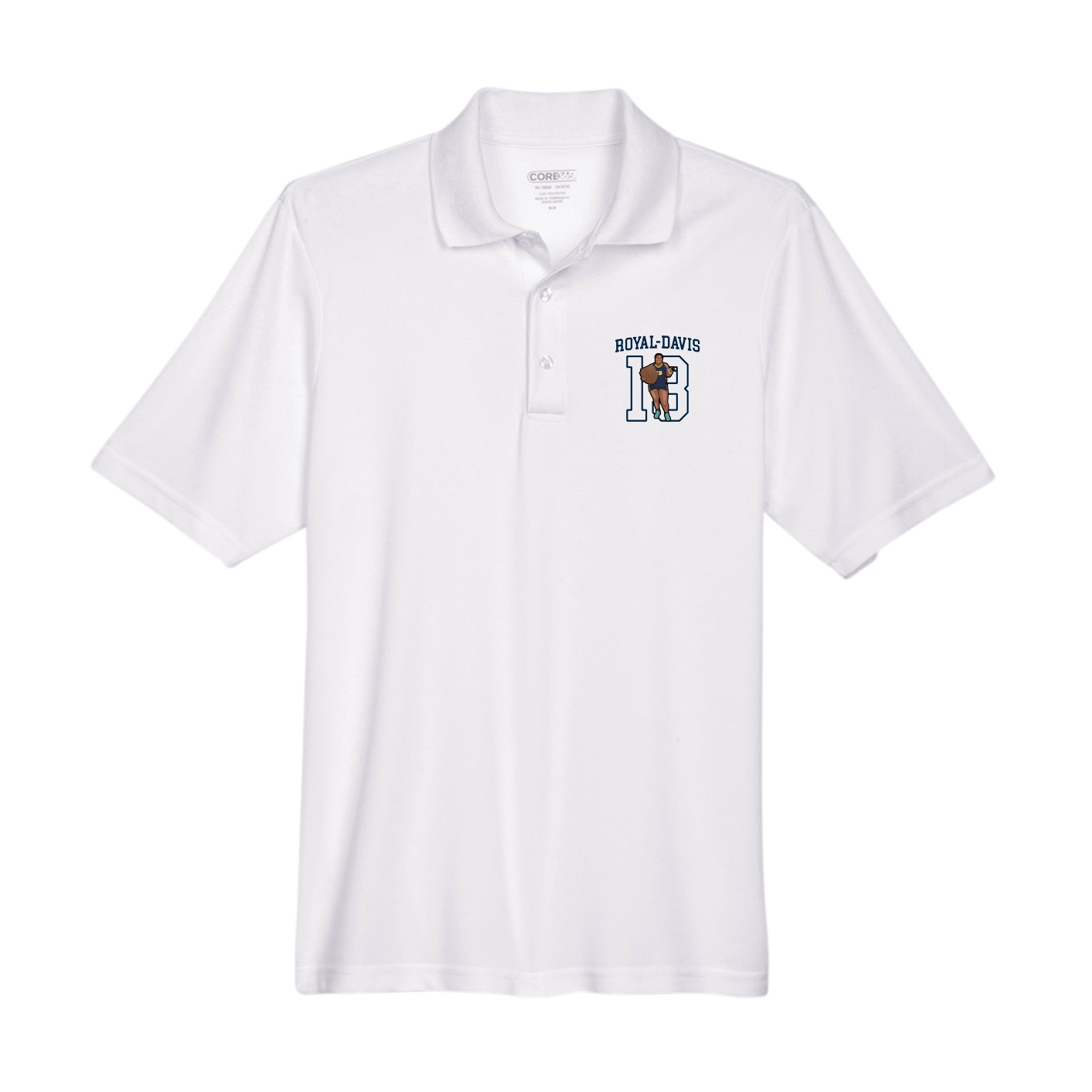 Performance Polo — Shirsey in White