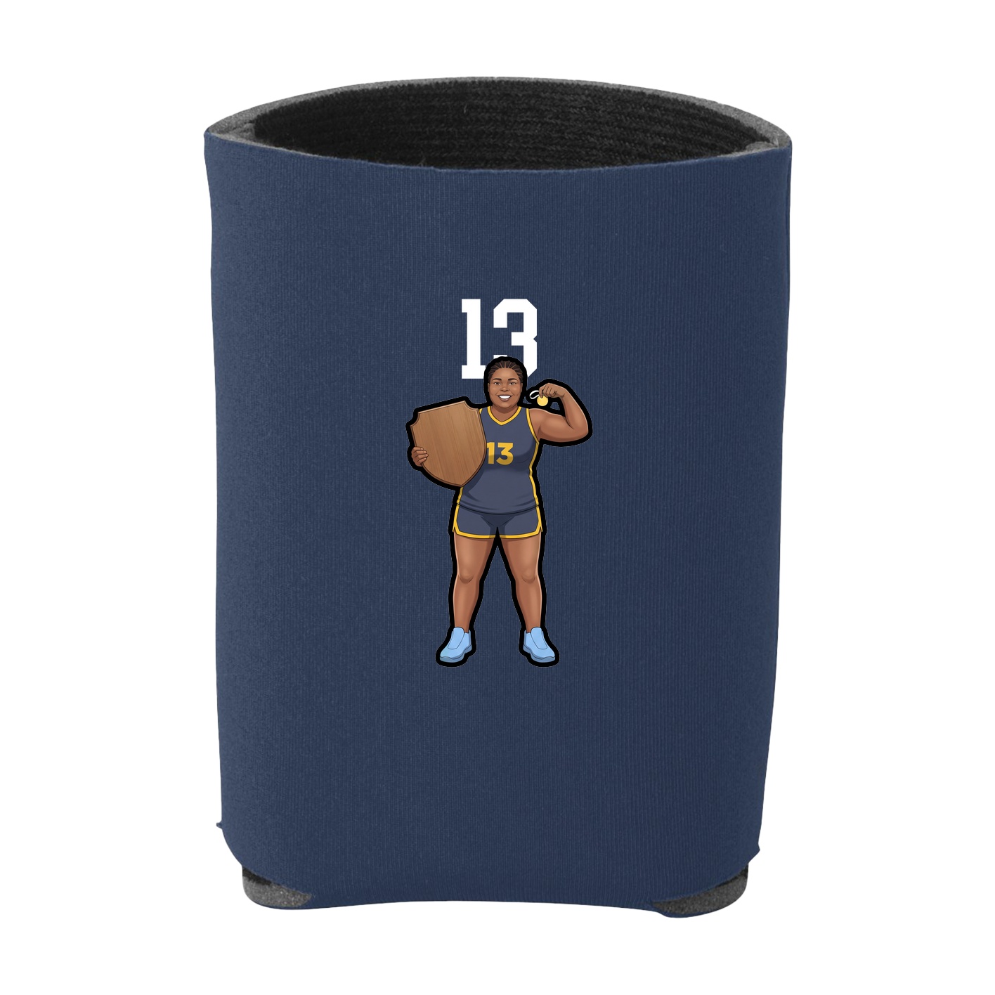 Can Holder — Number Top in Navy