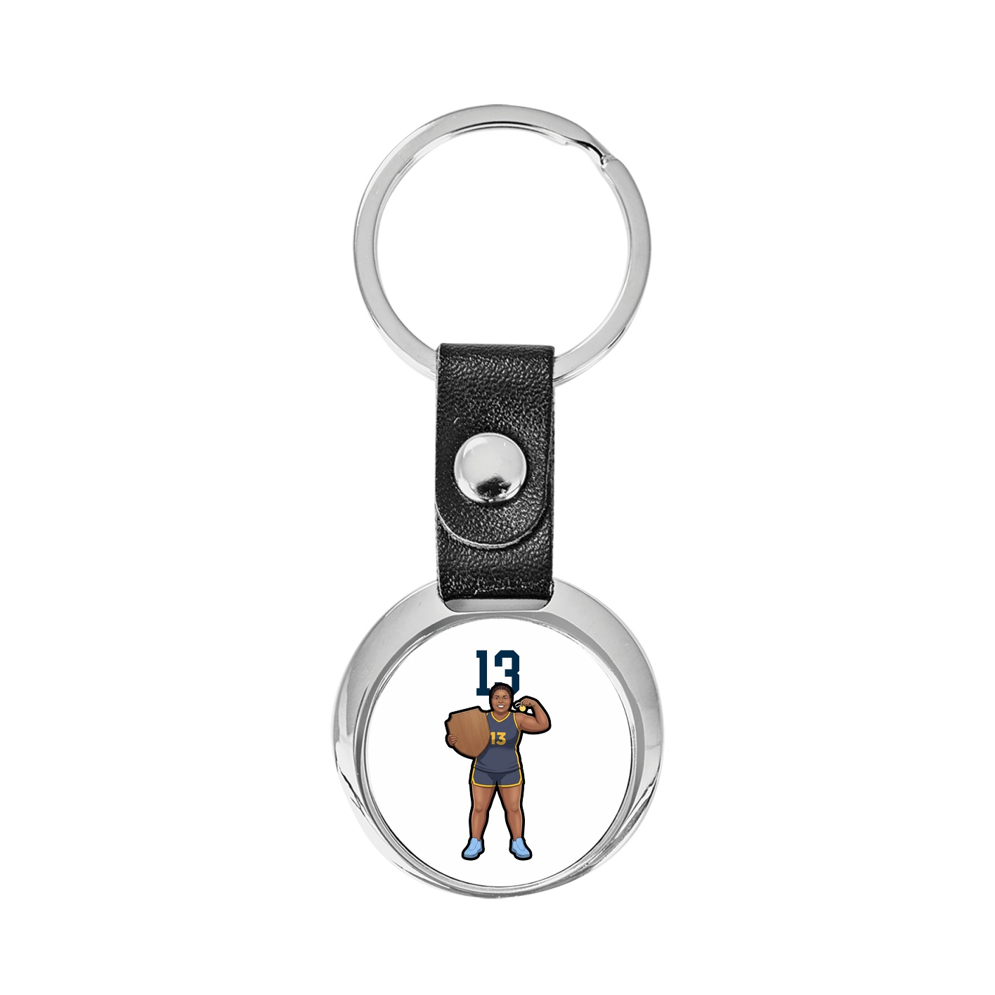 Key Chain — Number Top in Classic
