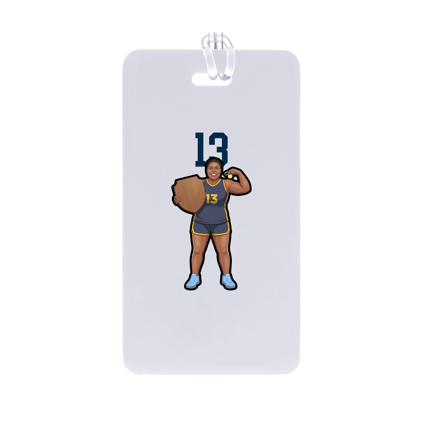 Bag Tag — Number Top in Classic