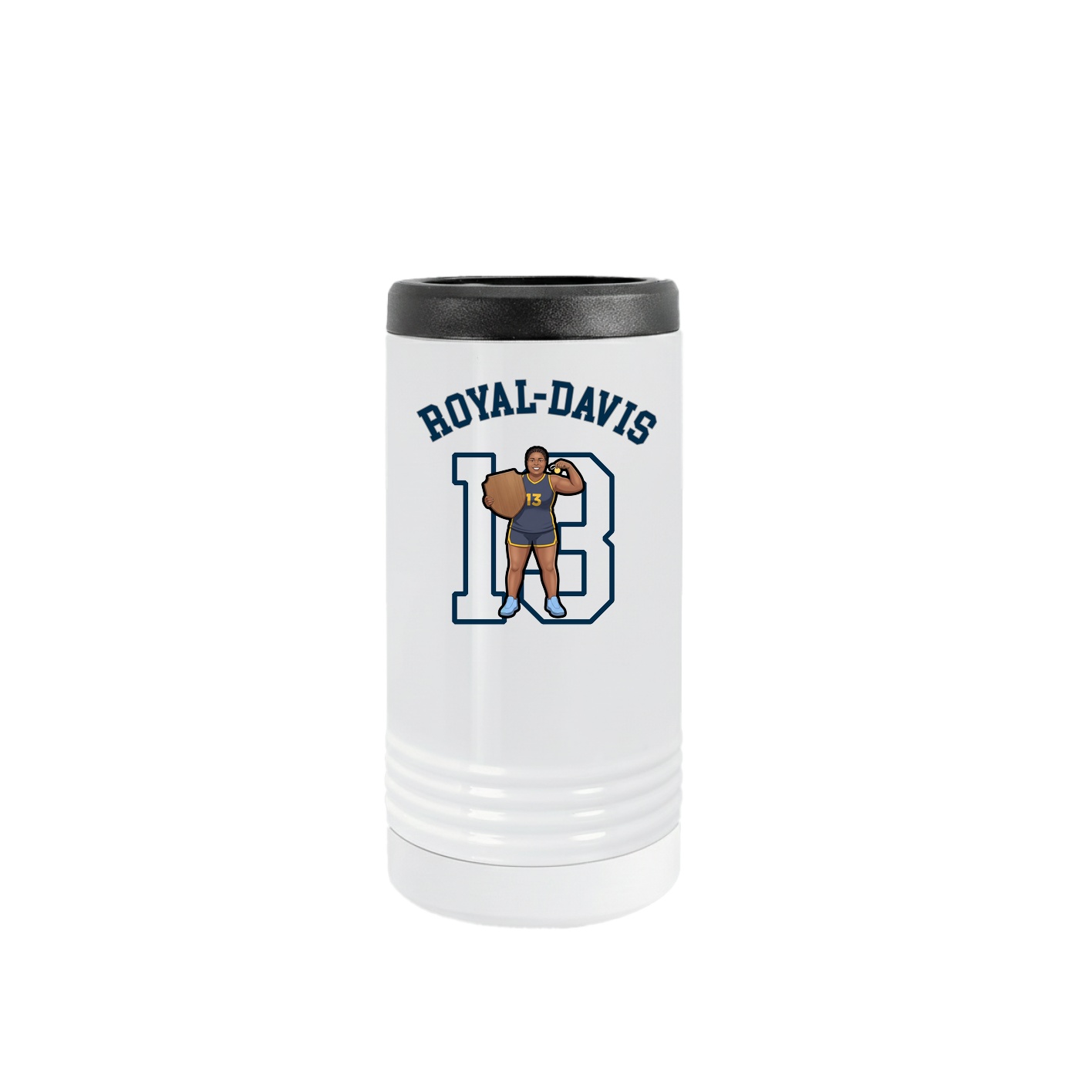 Slim Beverage Holder — Shirsey Arch in White