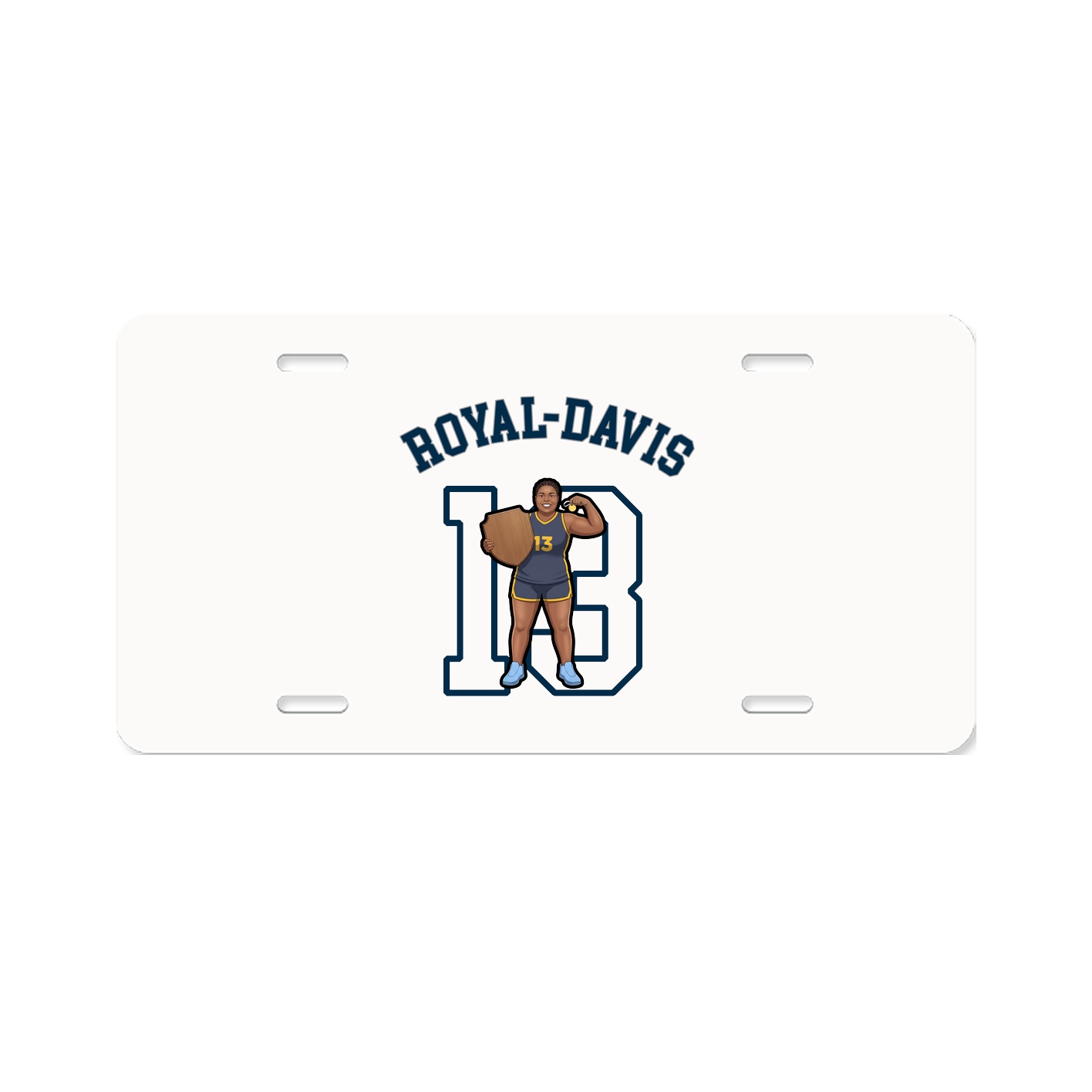 License Plate — Shirsey Arch in Classic