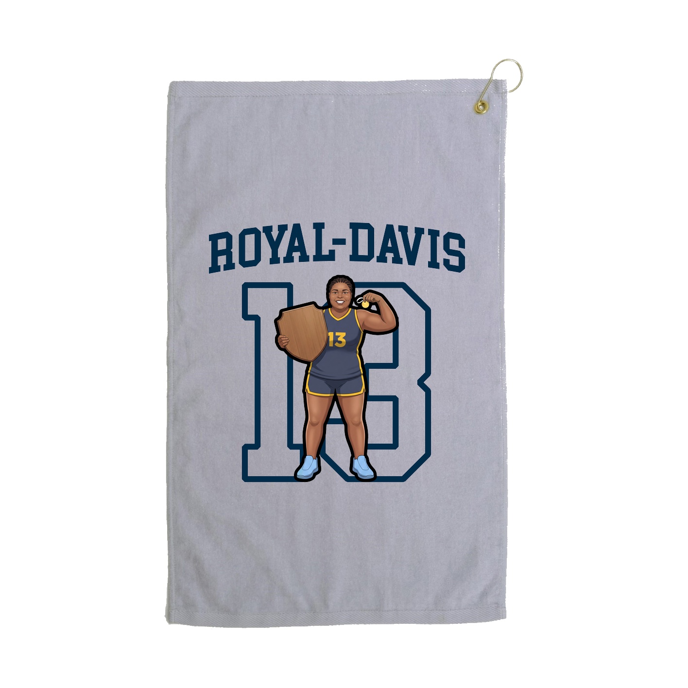 Golf Towel — Shirsey in Grey