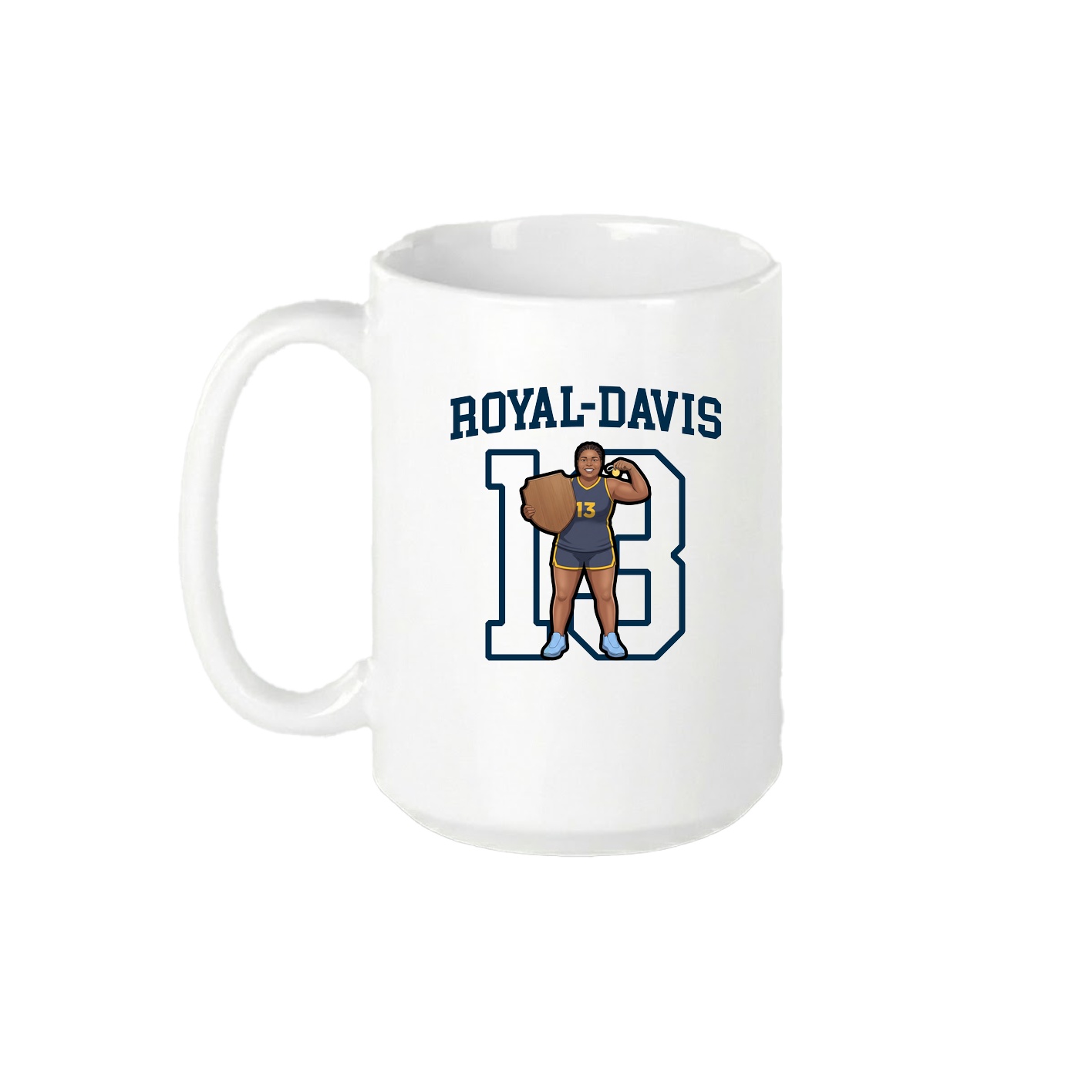 15oz Coffee Mug — Shirsey in White