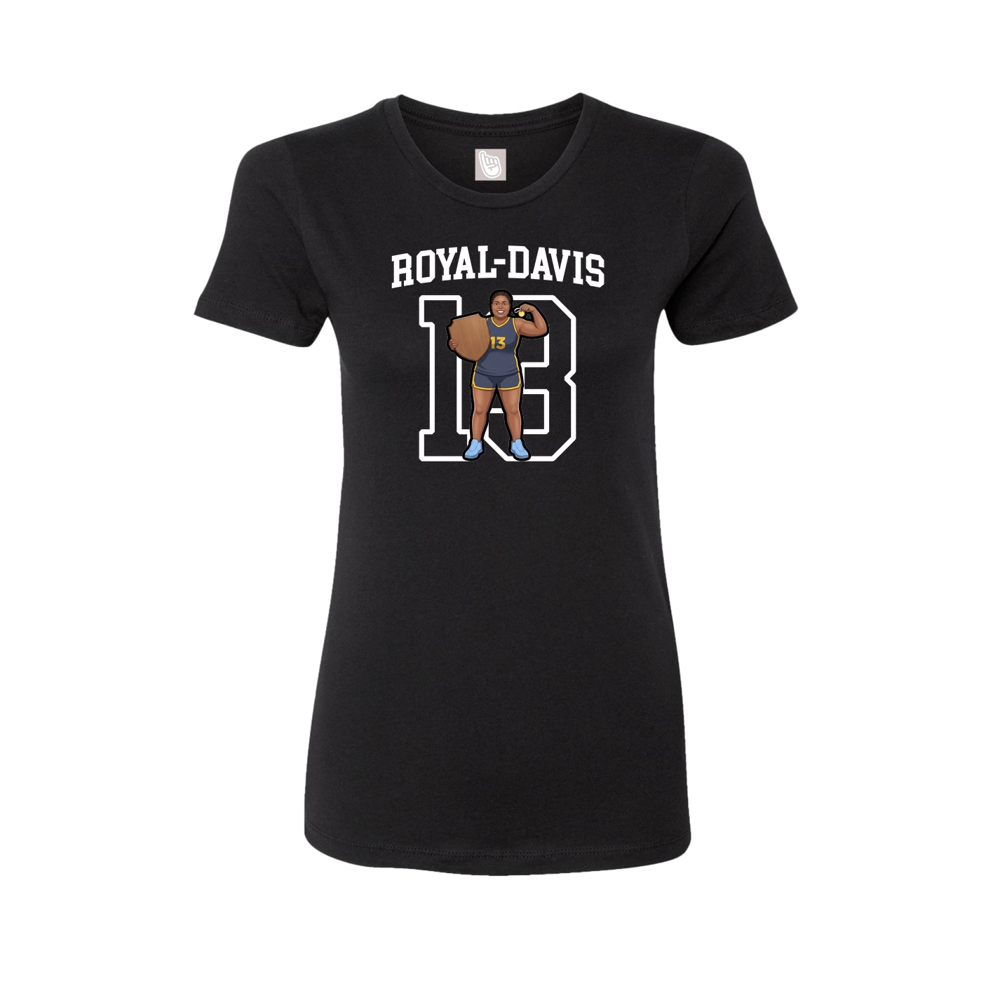 Fitted Women's Tee — Shirsey in Black