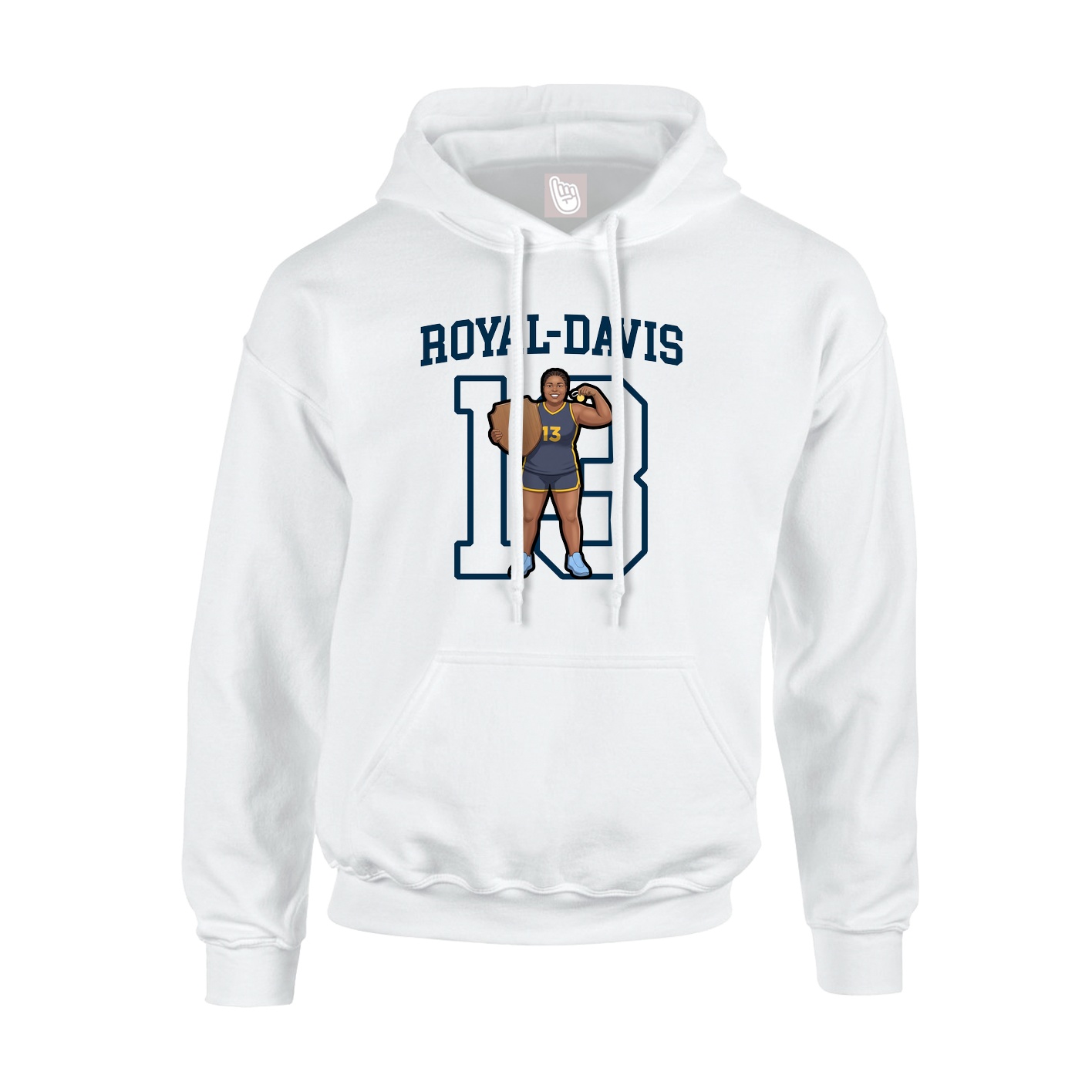 Youth Hoodie — Shirsey in White