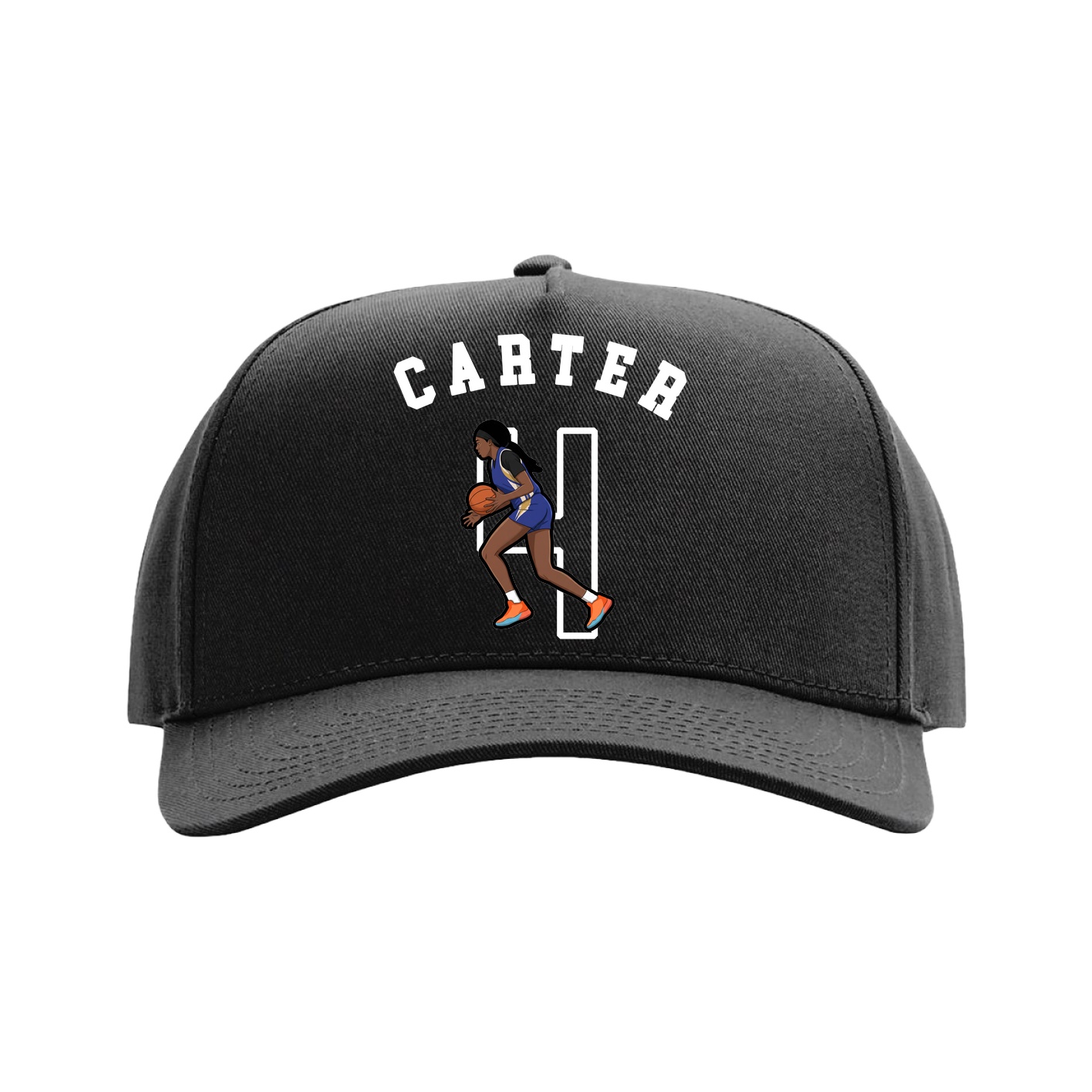 Full Fabric Five-Panel Champ Cap