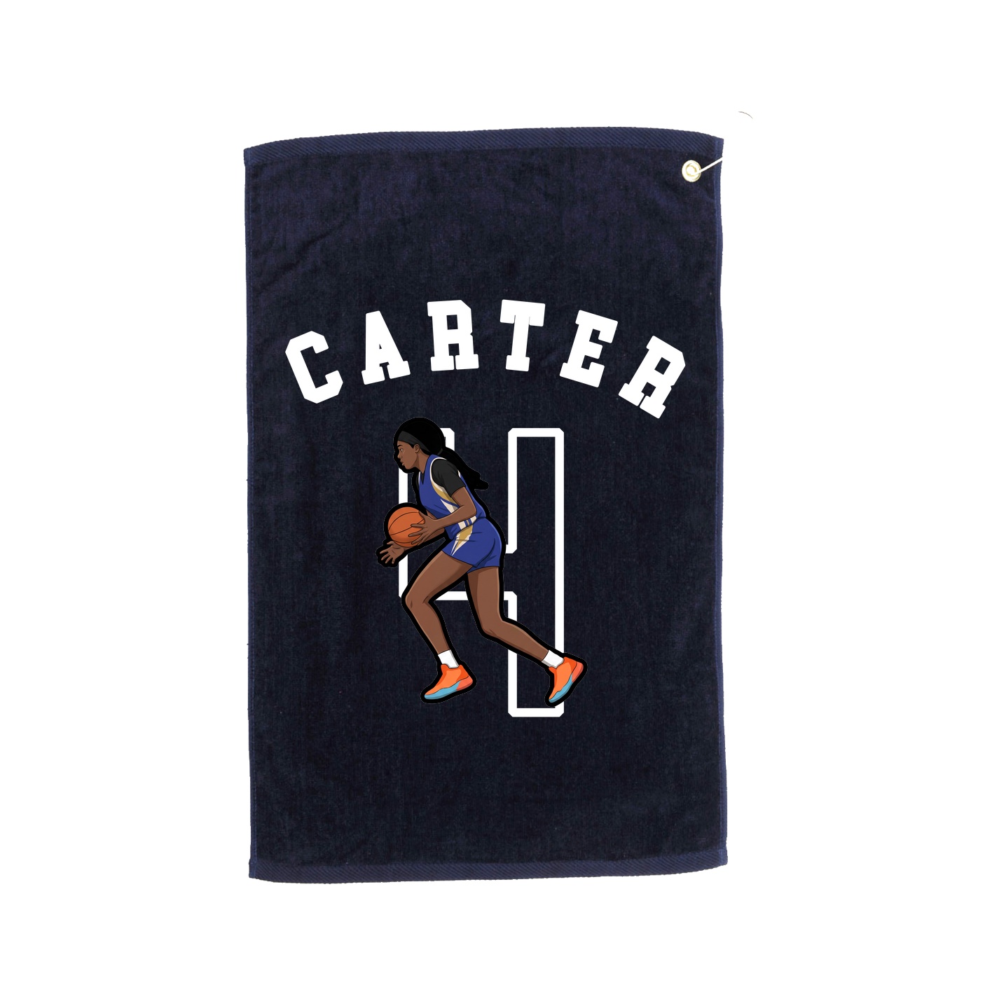 Golf Towel — Shirsey Arch in Navy