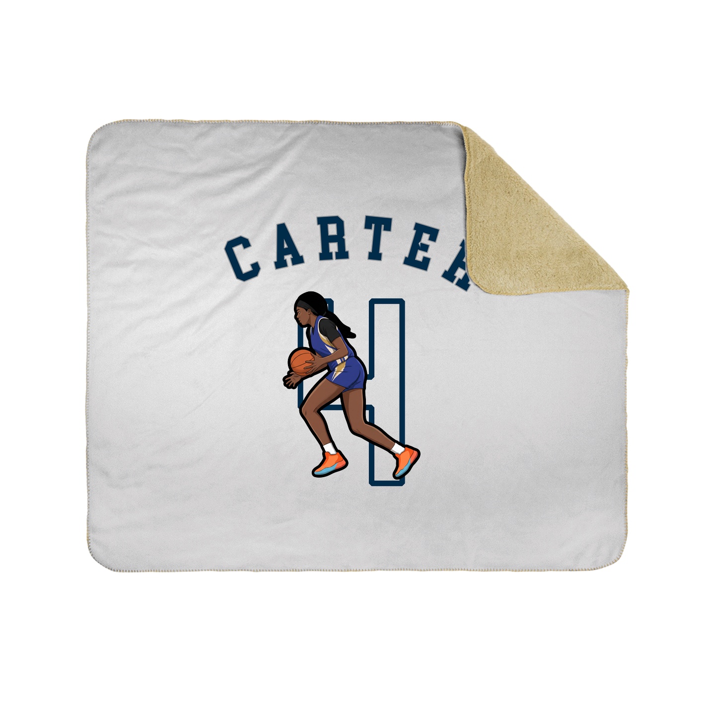 Throw Blanket — Shirsey Arch in White