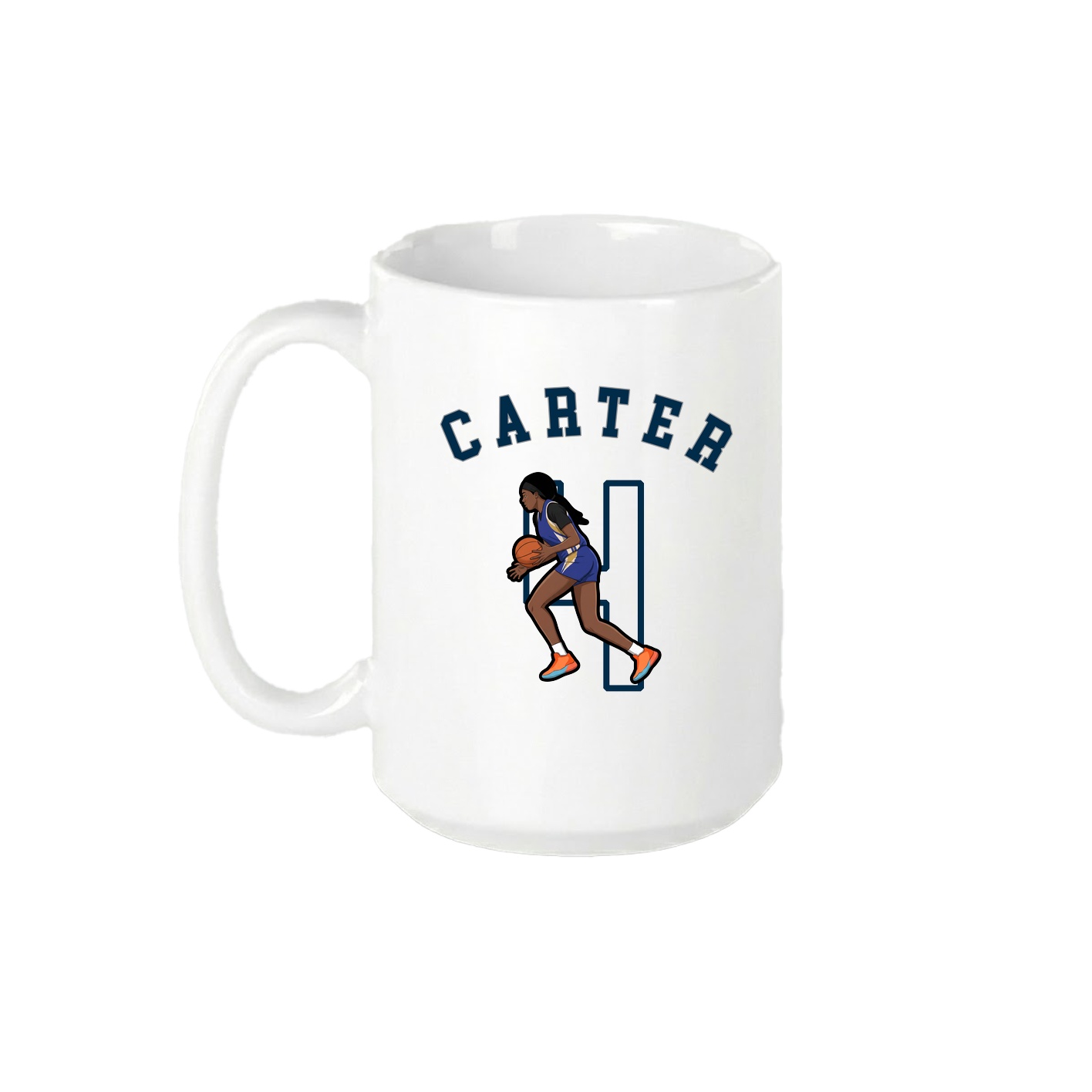 15oz Coffee Mug — Shirsey Arch in White