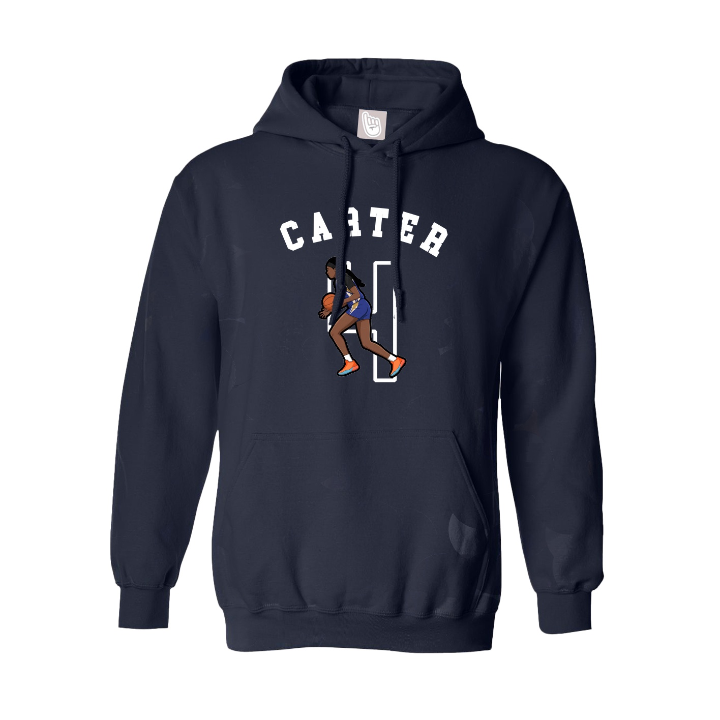 Youth Hoodie — Shirsey Arch in Navy