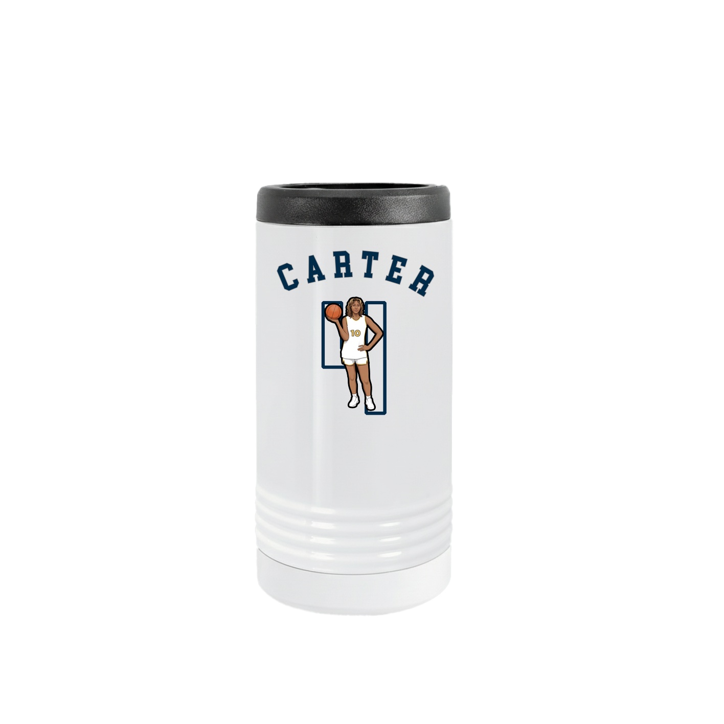 Slim Beverage Holder — Shirsey Arch in White